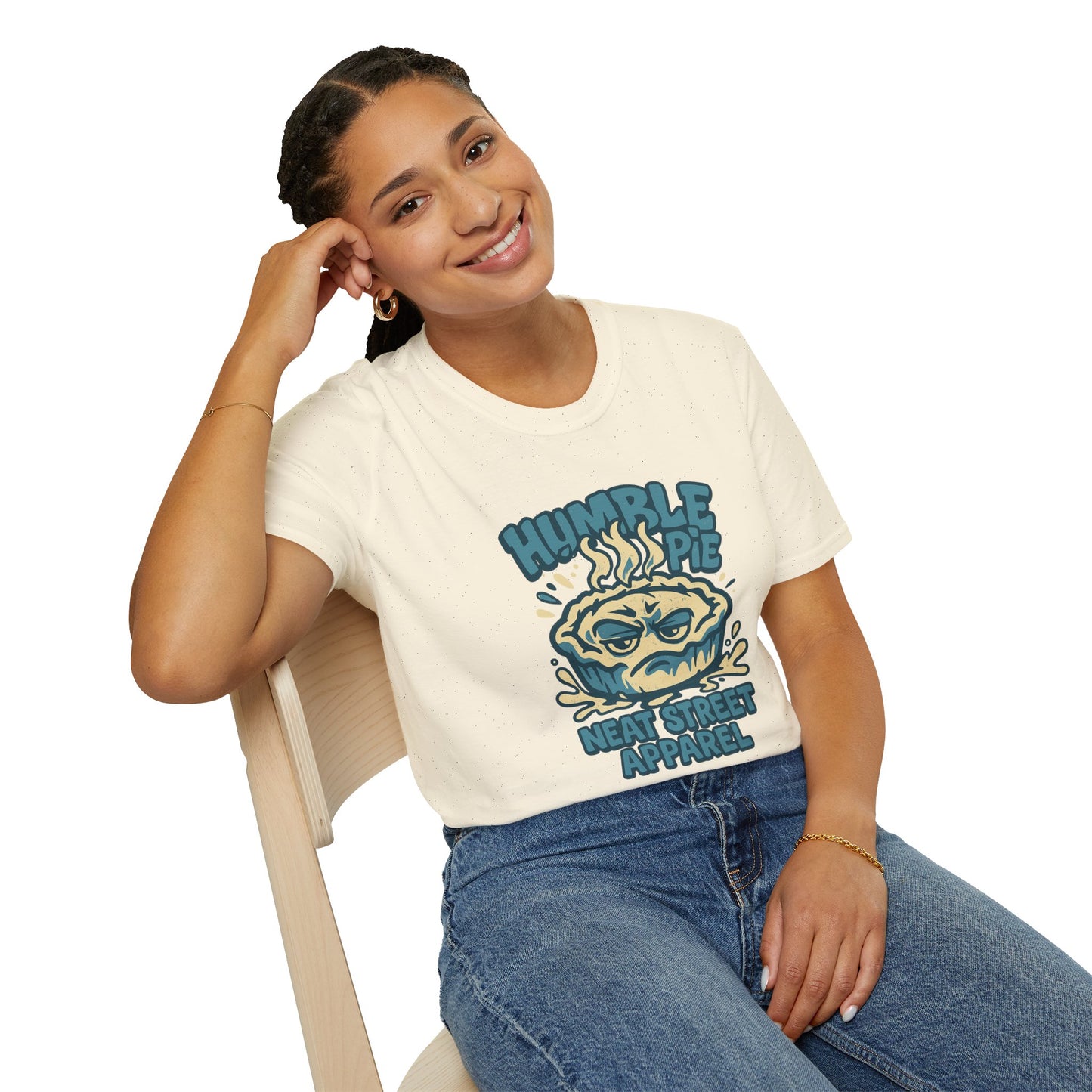 Humble Pie Graphic T-Shirt - Cool Unisex Softstyle Tee for Casual Vibes