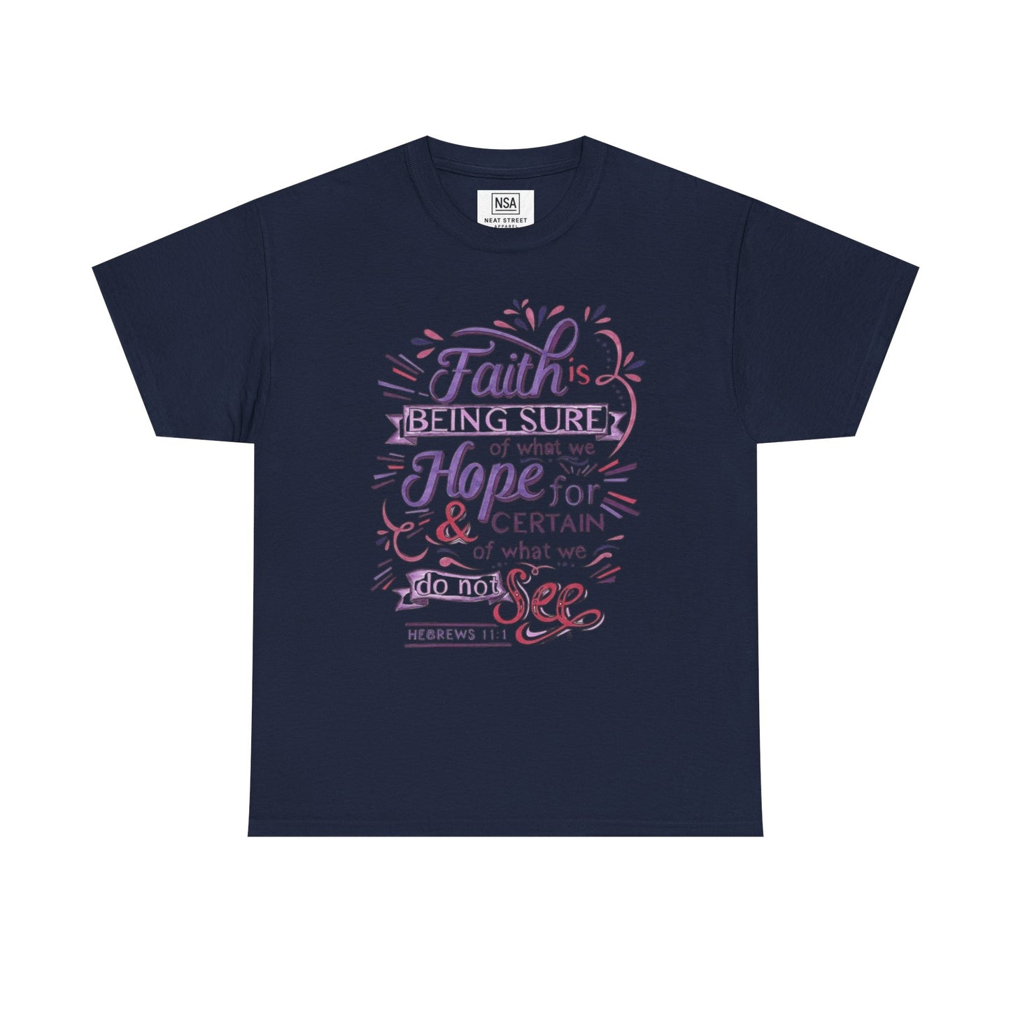 Inspirational Faith & Hope Unisex Cotton T-shirt