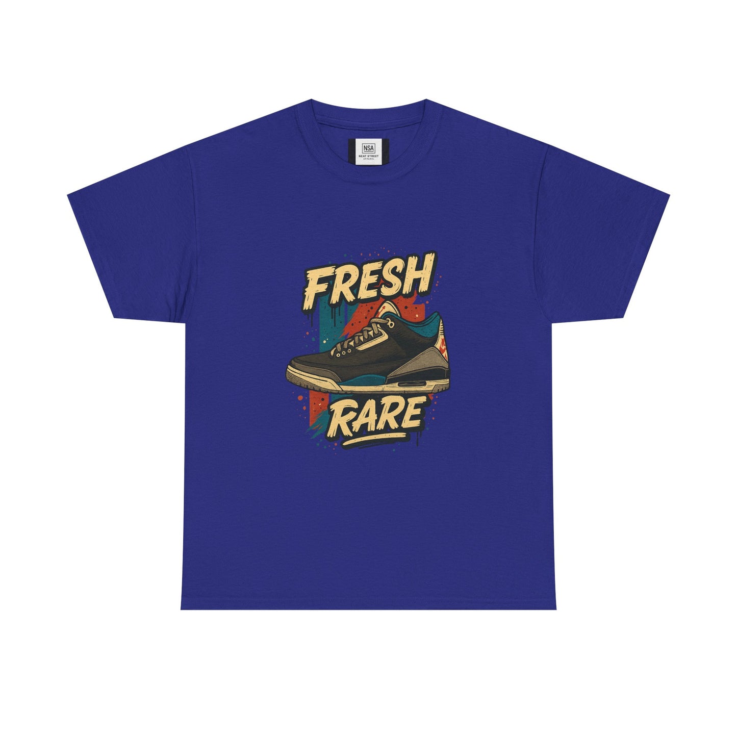 Streetwear Graphic Tee - 'Fresh-Rare' Unisex Heavy Cotton T-Shirt for Rare Air Jordan 3 release