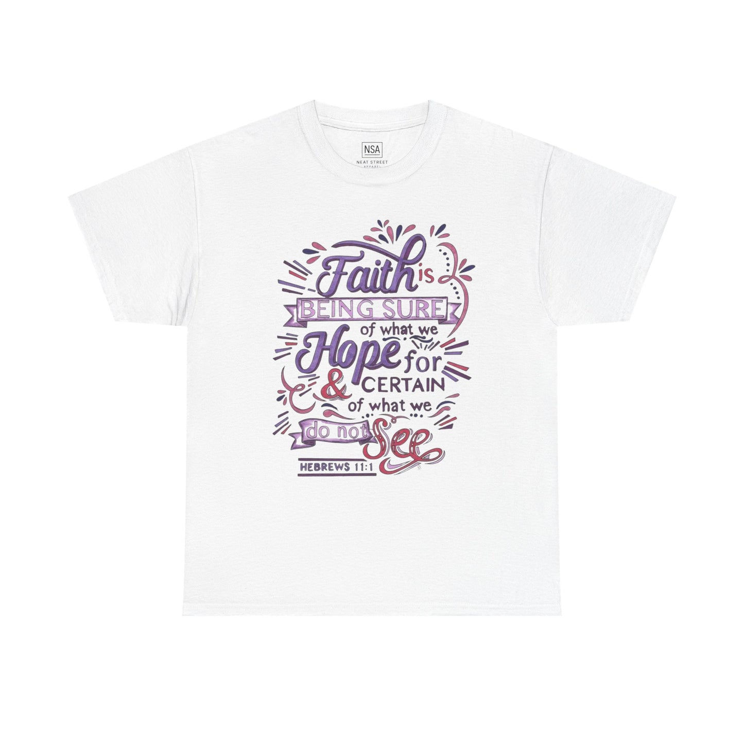 Inspirational Faith & Hope Unisex Cotton T-shirt
