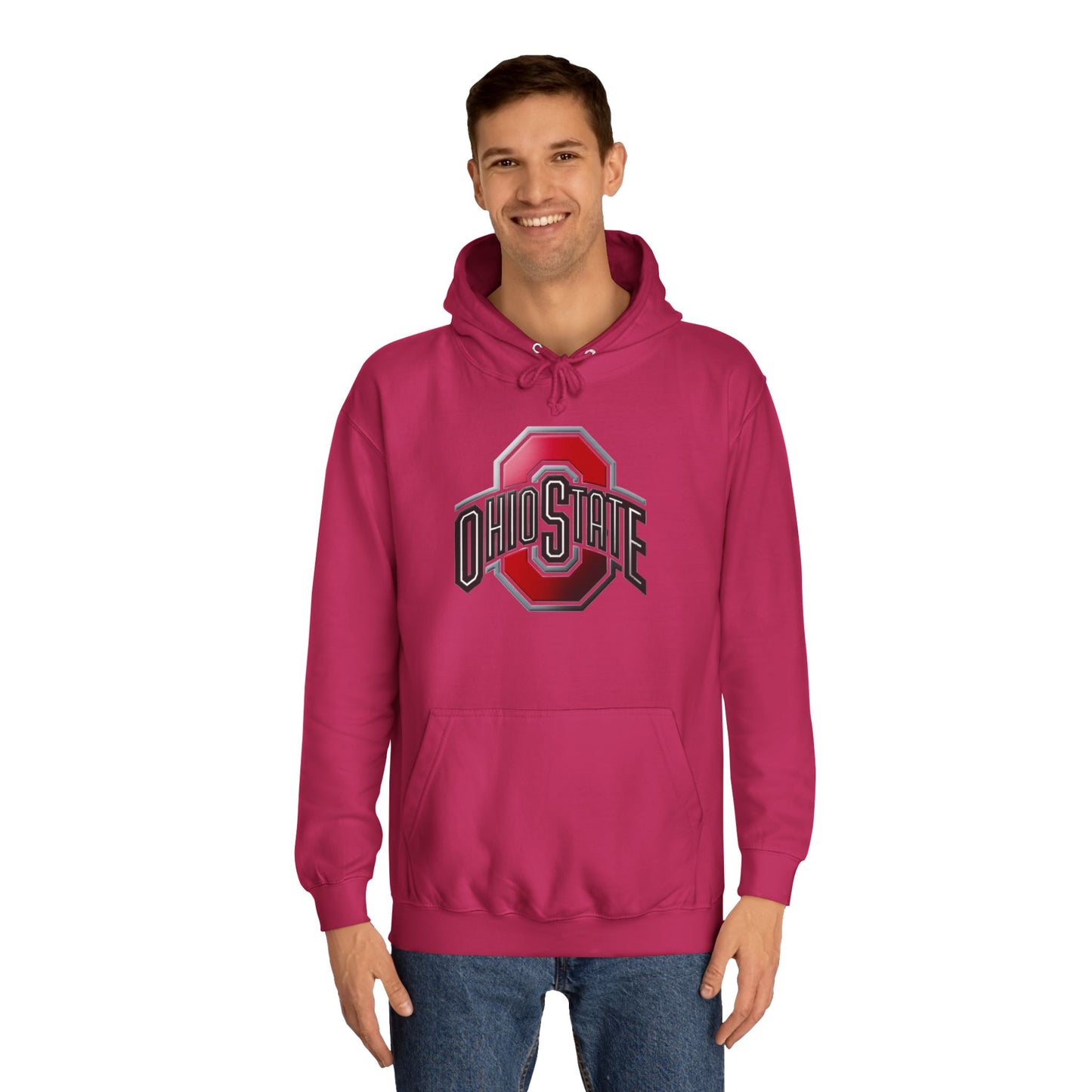 Ohio State University Unisex College Hoodie, College Apparel, Sportswear, Gift for Students, Layering Hoodie, School Spirit