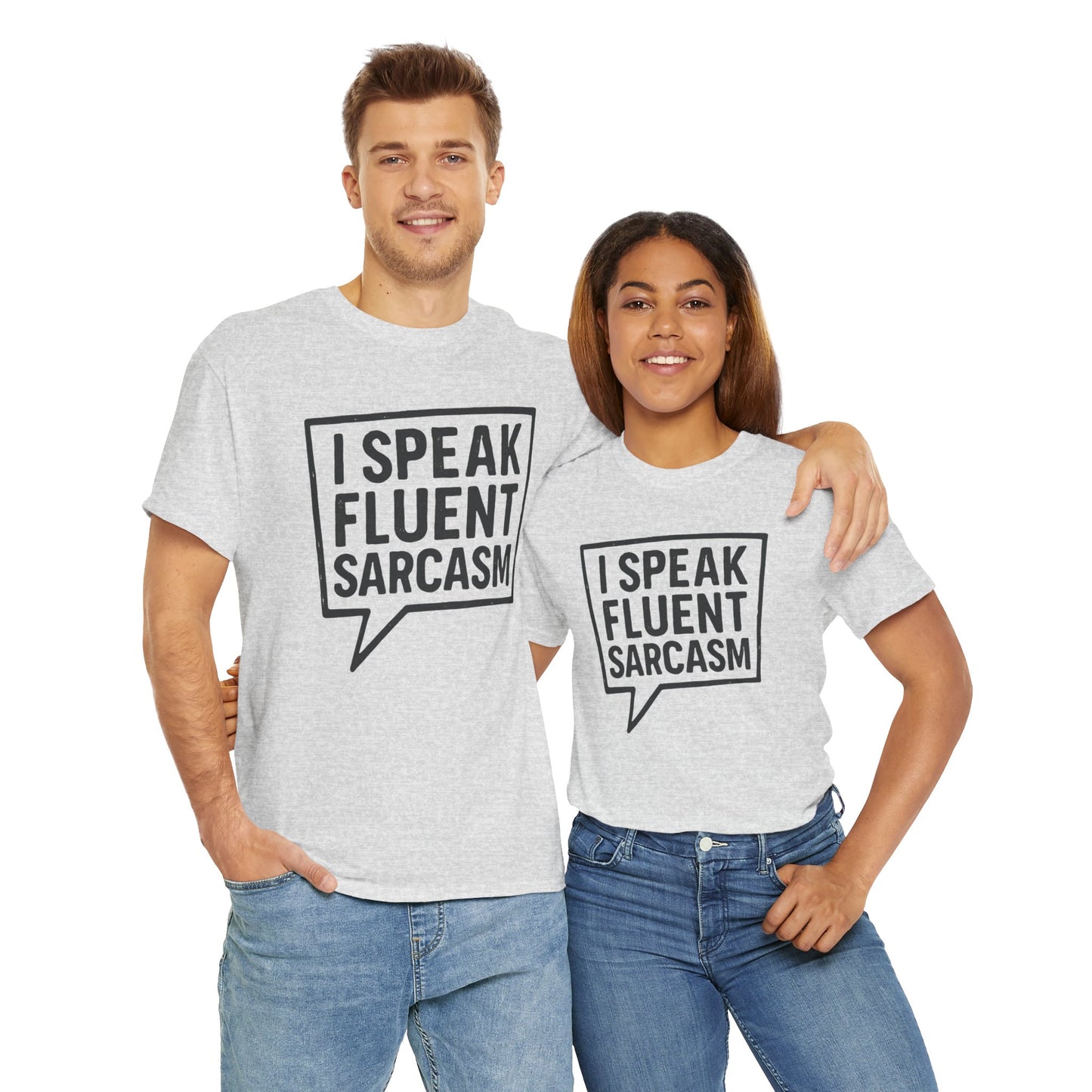 Fluent Sarcasm Humor Tee Unisex Cotton T-Shirt