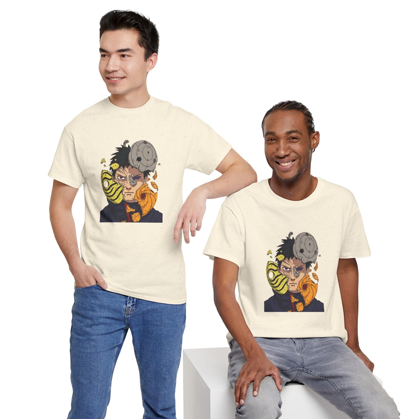 Obito Anime Unisex Heavy Cotton Tee