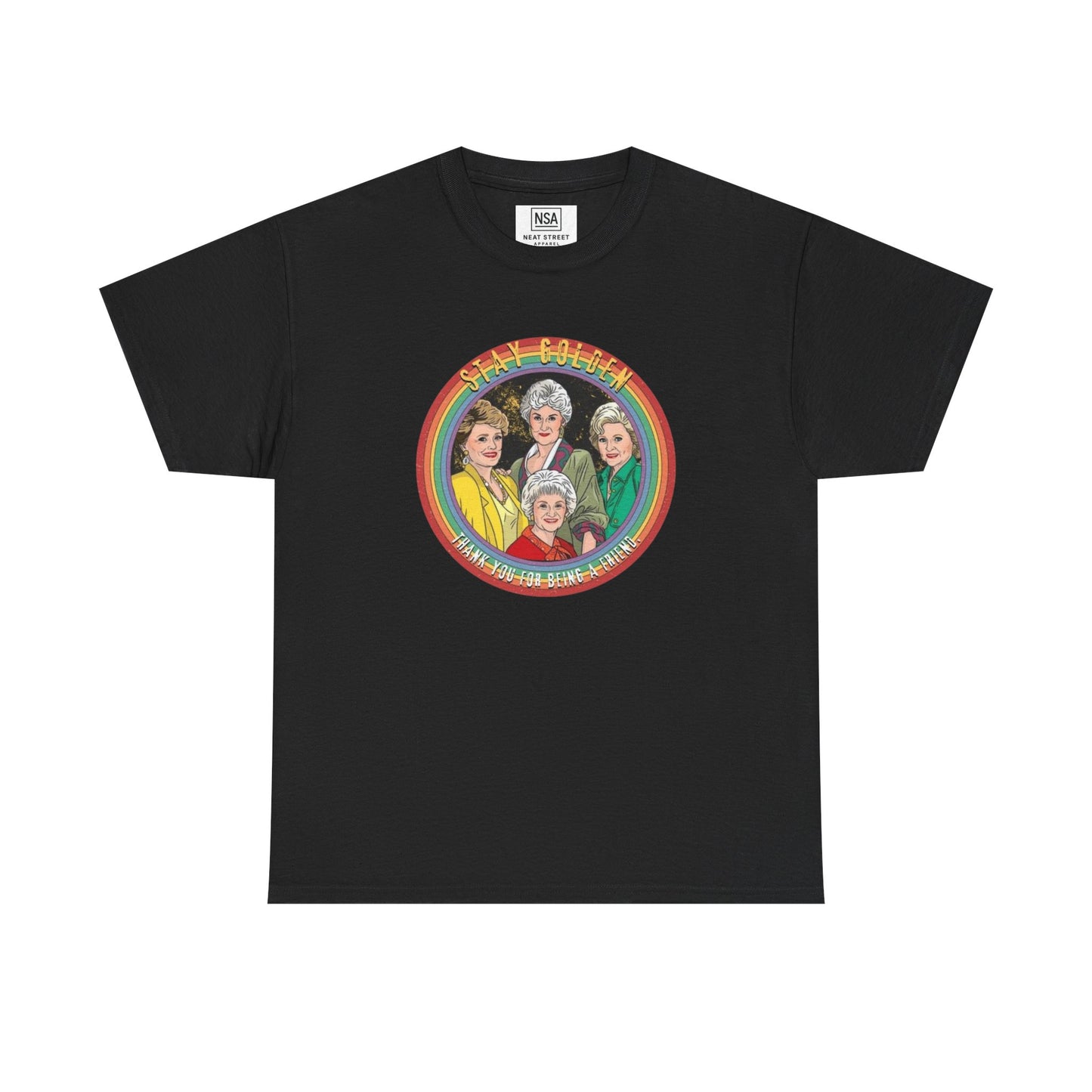 Retro Golden Girls Unisex Heavy Cotton Tee