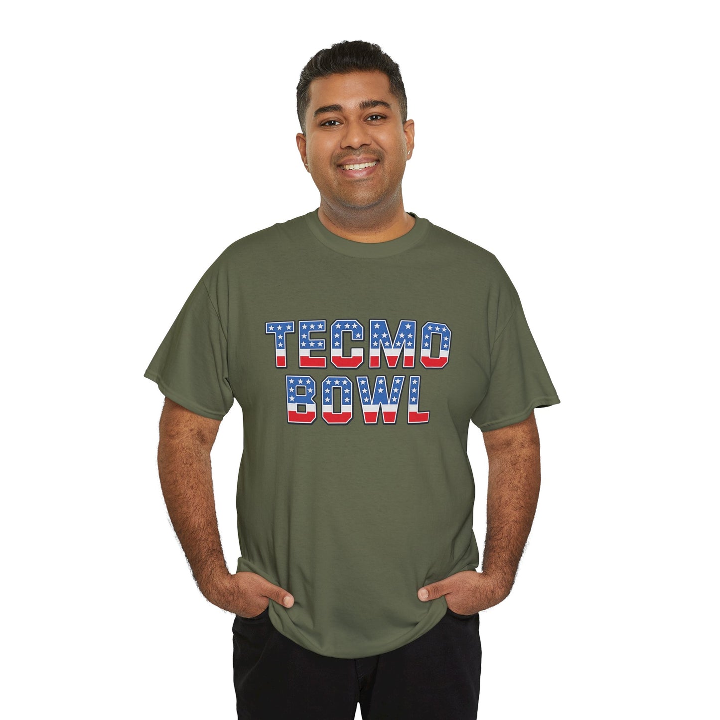 Tecmo Bowl Retro Unisex Heavy Cotton Tee