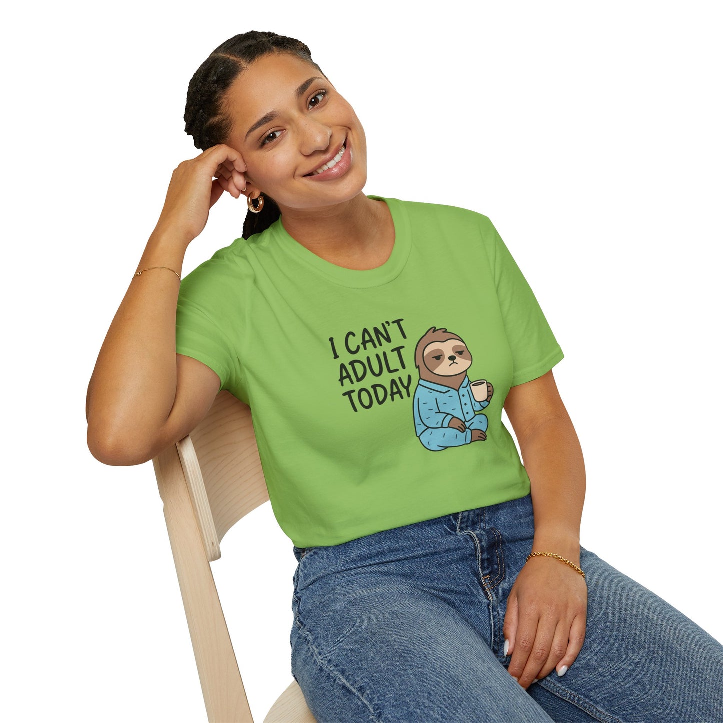 Funny Sloth Quote Unisex T-Shirt