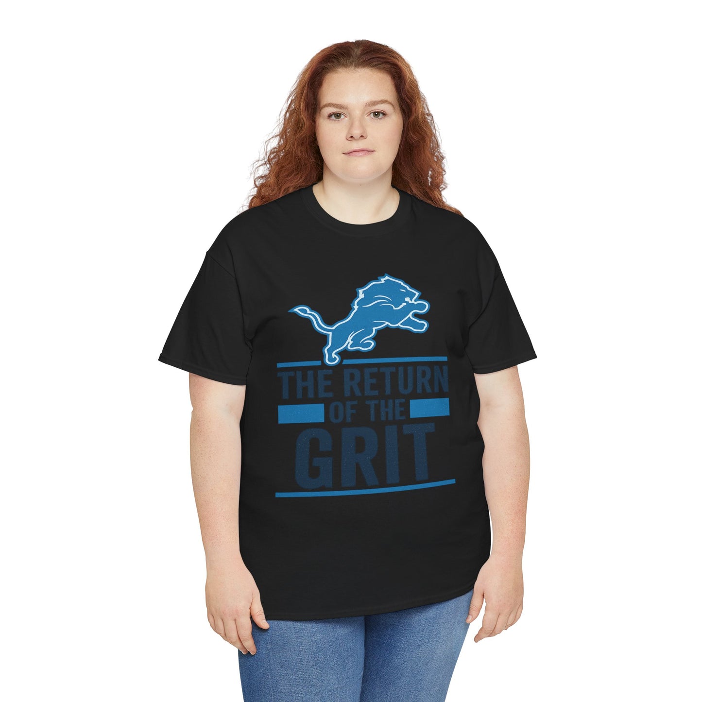 Unisex Heavy Cotton Tee - The Return of the Grit - Casual Fan Apparel