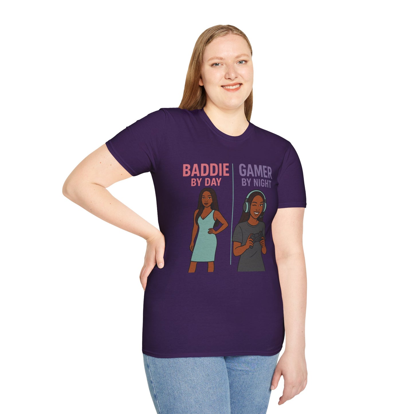 Baddie Gamer Unisex Softstyle T-Shirt