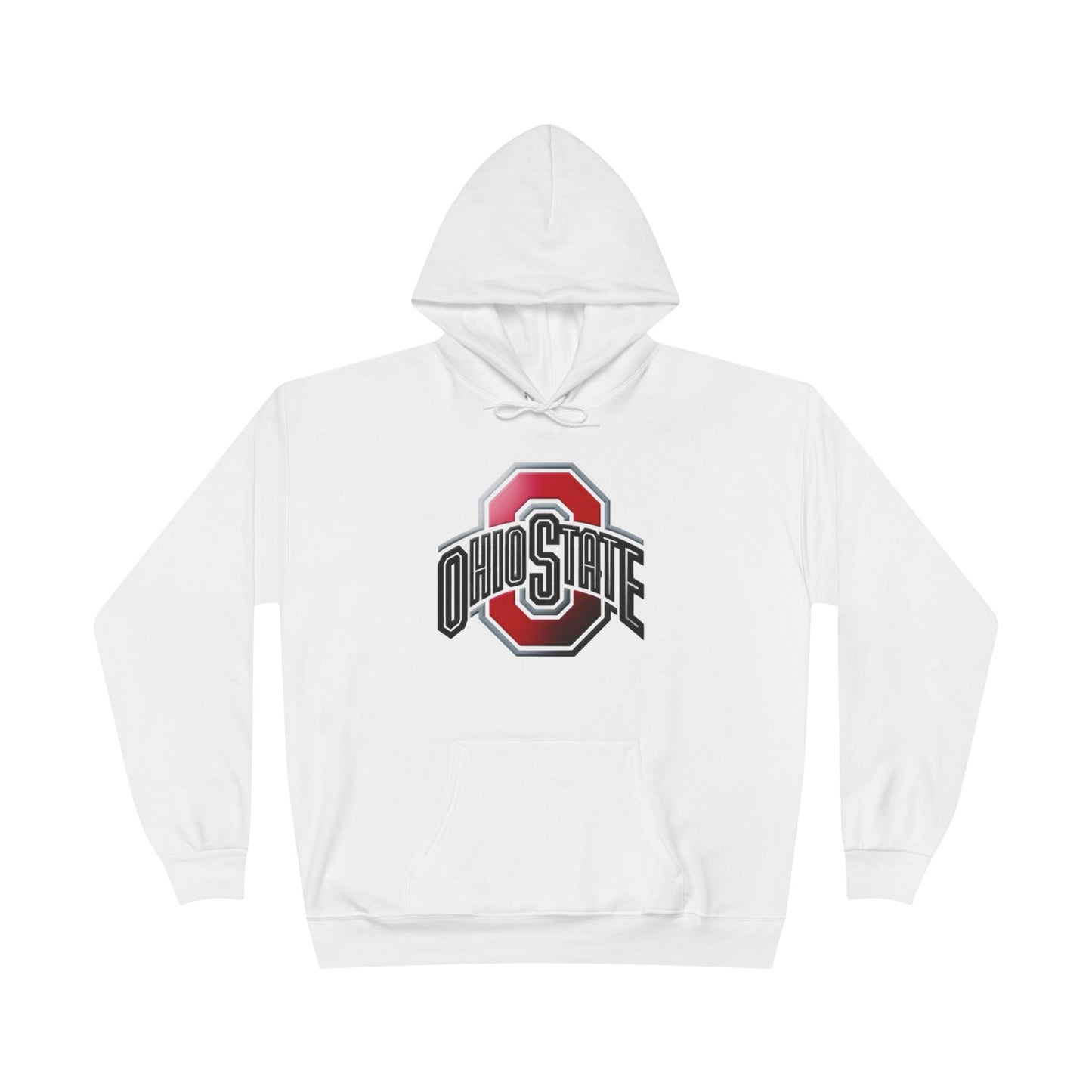 Buckeyes Unisex EcoSmart Pullover Hoodie, Sports Fan Gift, College Hoodie