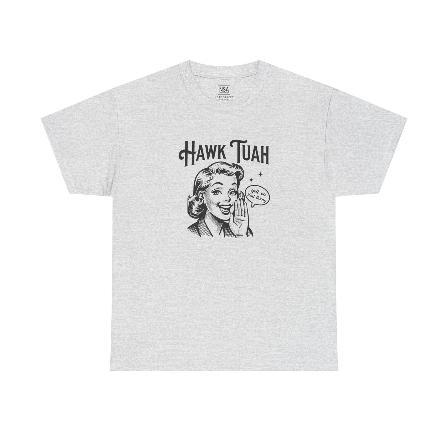 Hawk Tuah Funny Graphic Tee