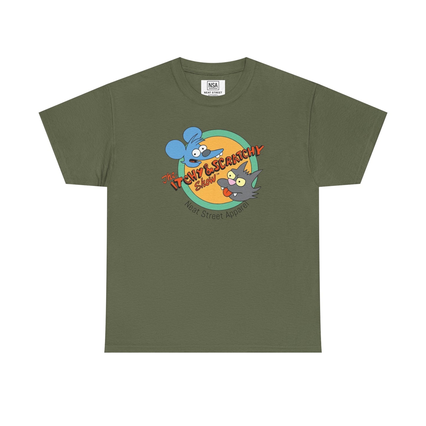 Vintage Itchy & Scratchy Unisex Tee