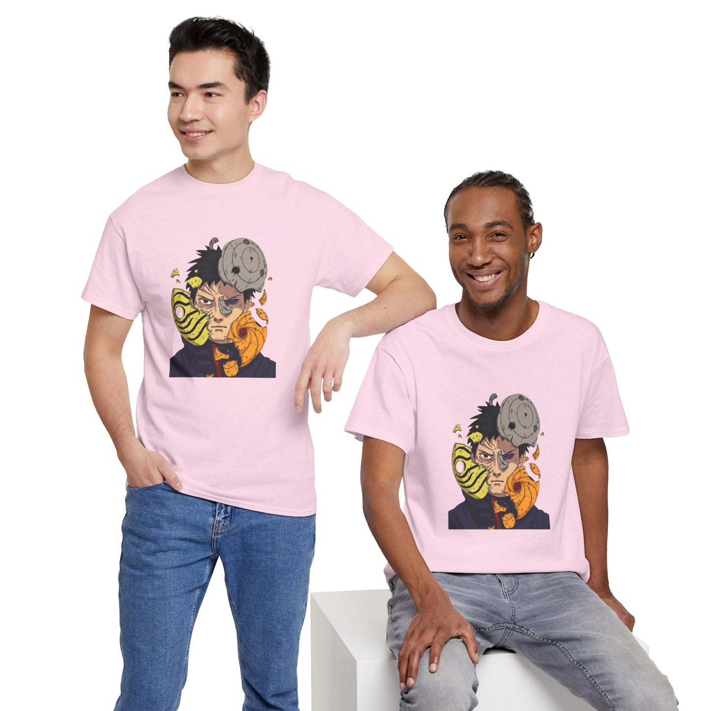 Obito Anime Unisex Heavy Cotton Tee