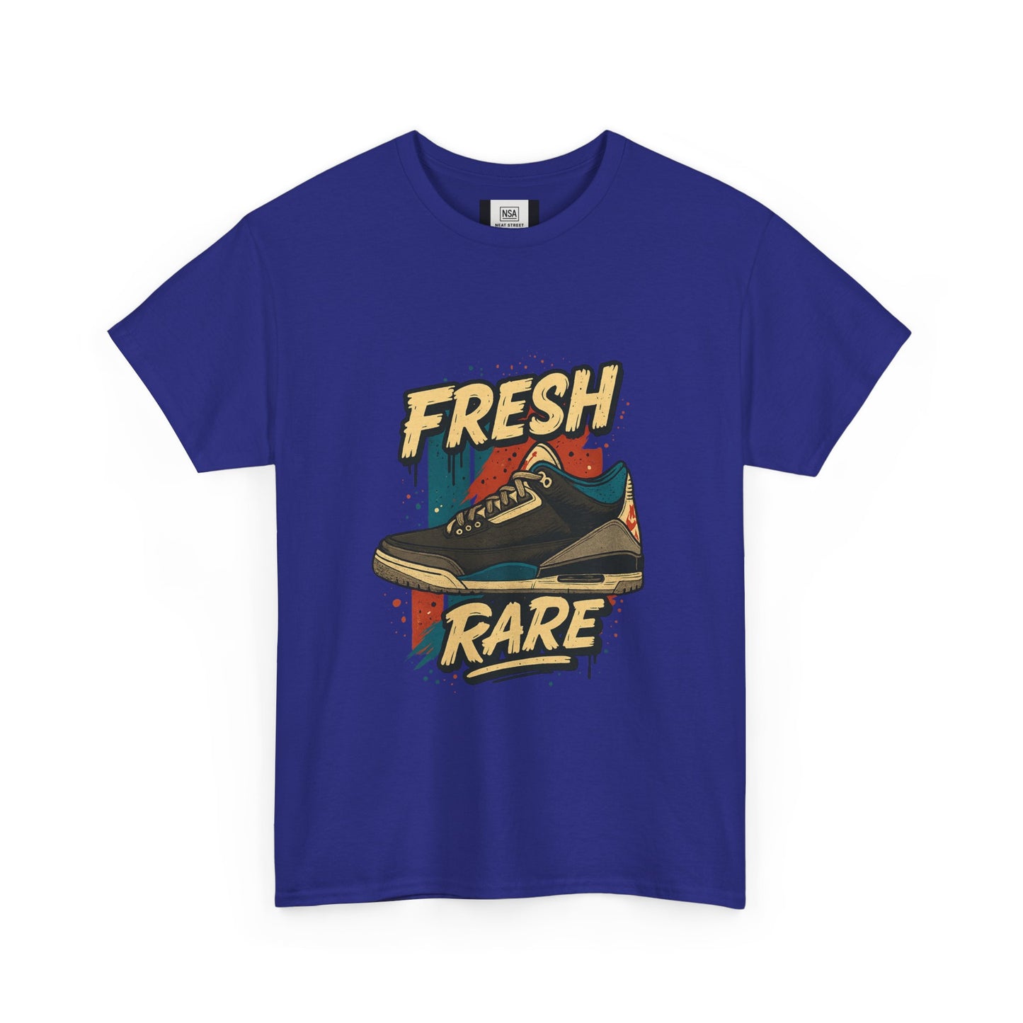 Streetwear Graphic Tee - 'Fresh-Rare' Unisex Heavy Cotton T-Shirt for Rare Air Jordan 3 release