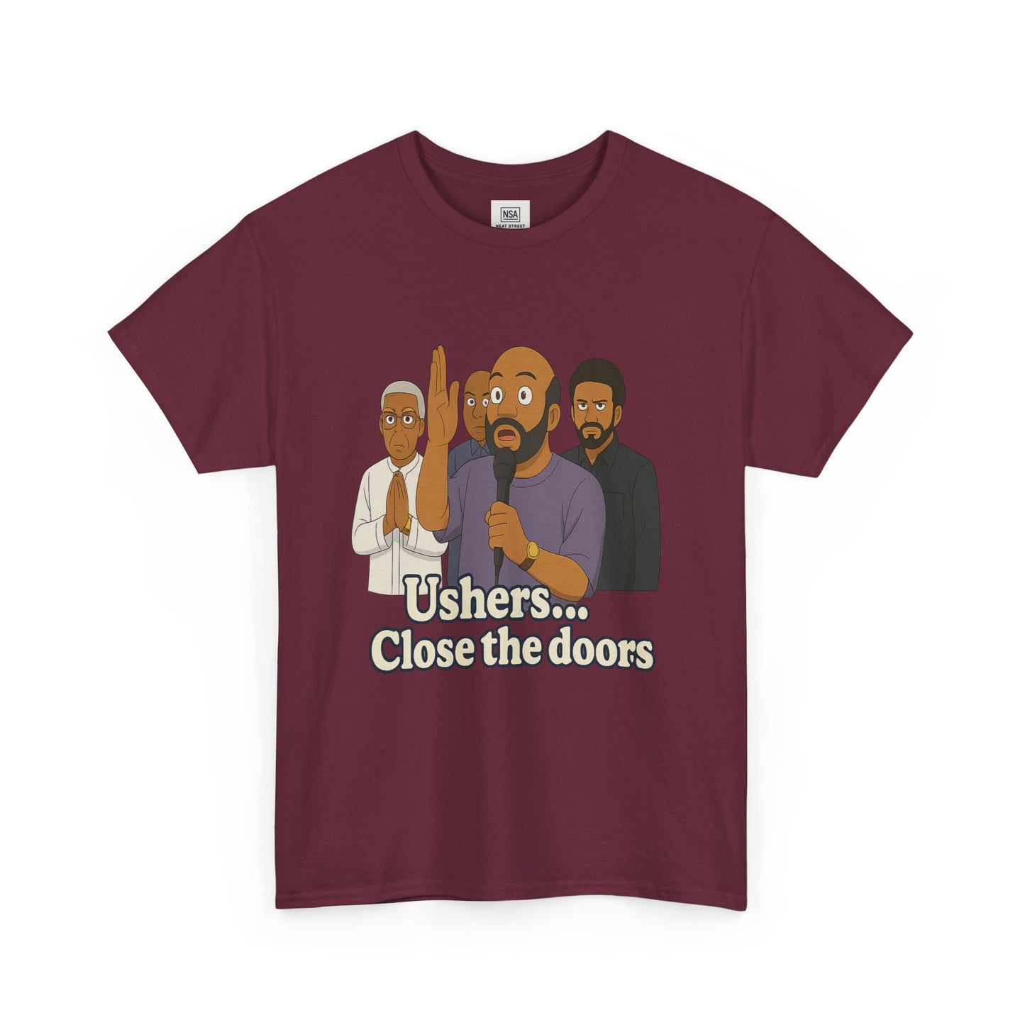 "Close the doors" Cotton Tee