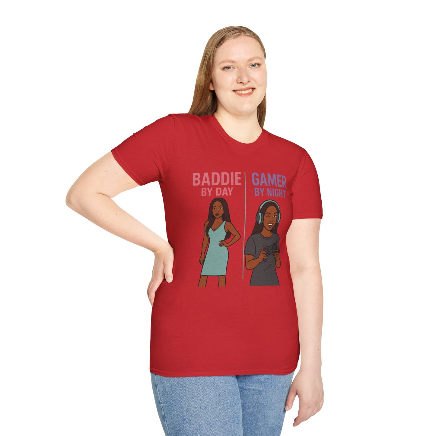 Baddie Gamer Unisex Softstyle T-Shirt
