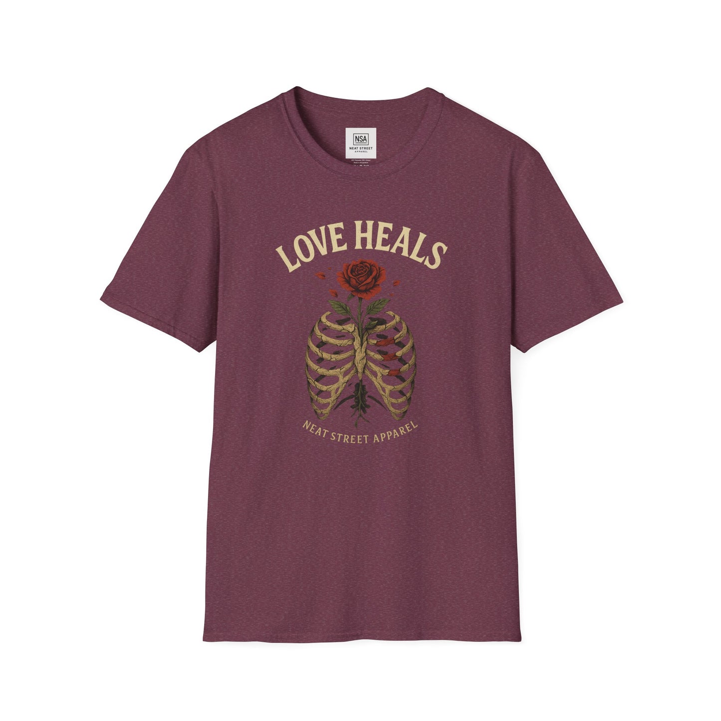 Love Heals Unisex Softstyle T-Shirt
