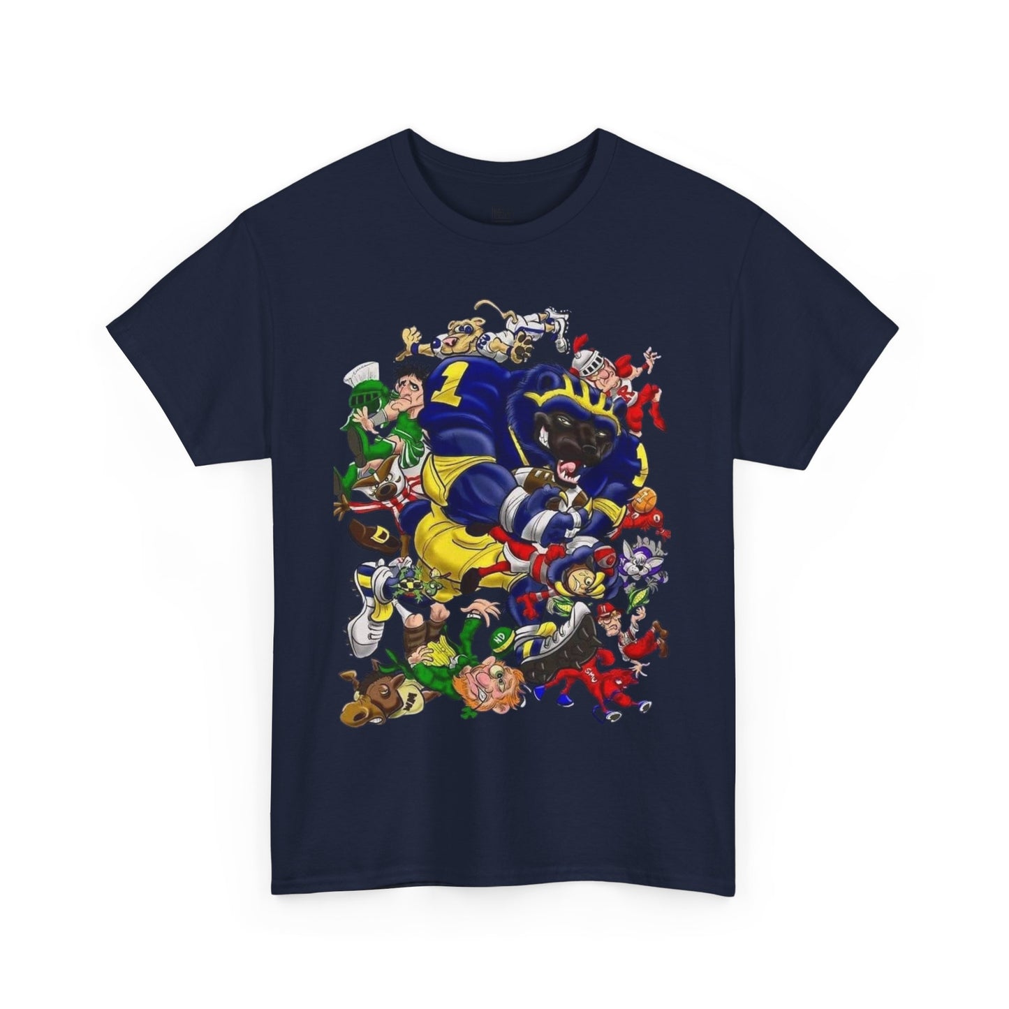Wolverines Unisex Heavy Cotton Tee