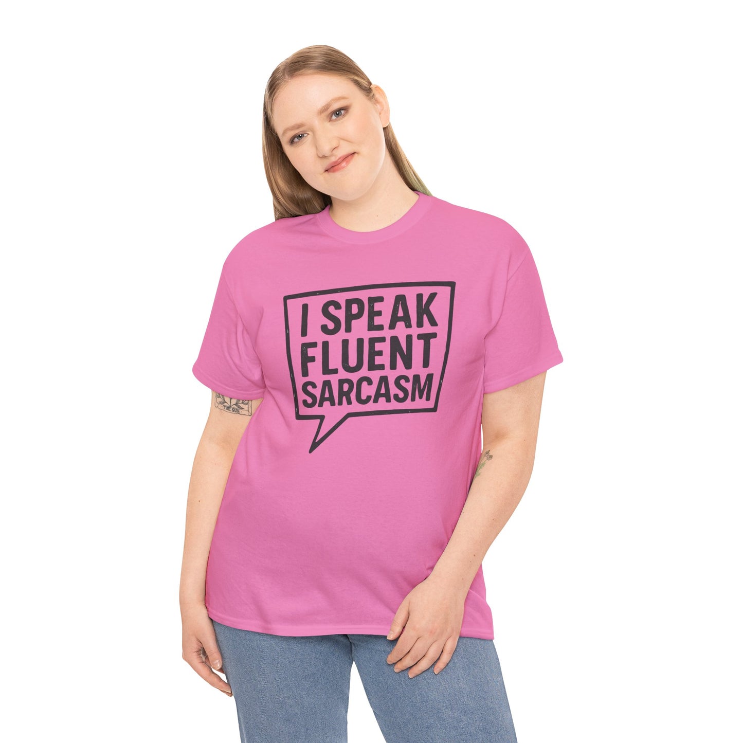 Fluent Sarcasm Humor Tee Unisex Cotton T-Shirt
