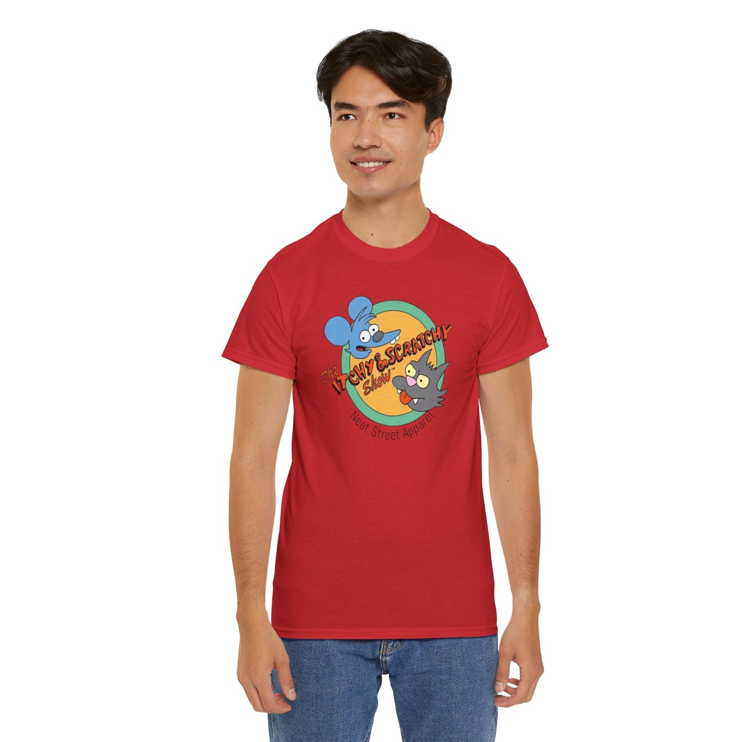Vintage Itchy & Scratchy Unisex Tee