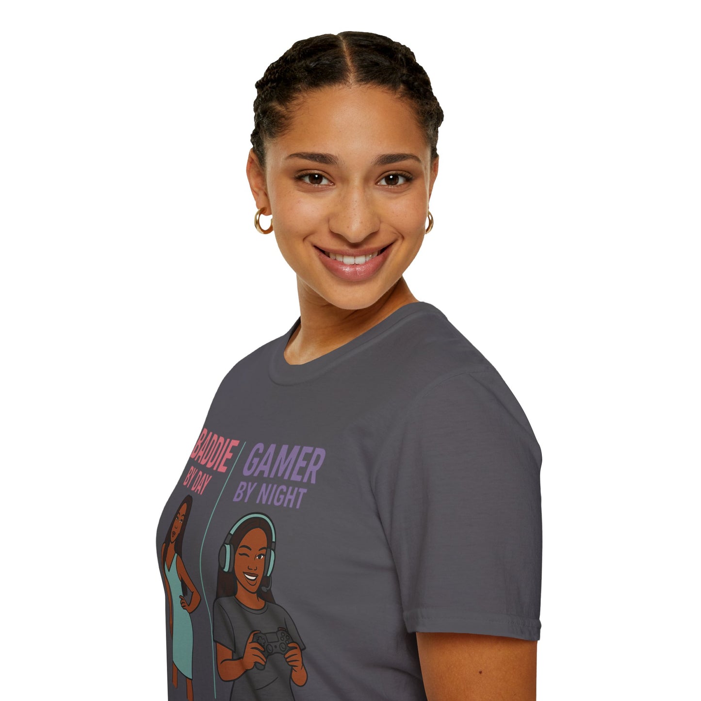 Baddie Gamer Unisex Softstyle T-Shirt