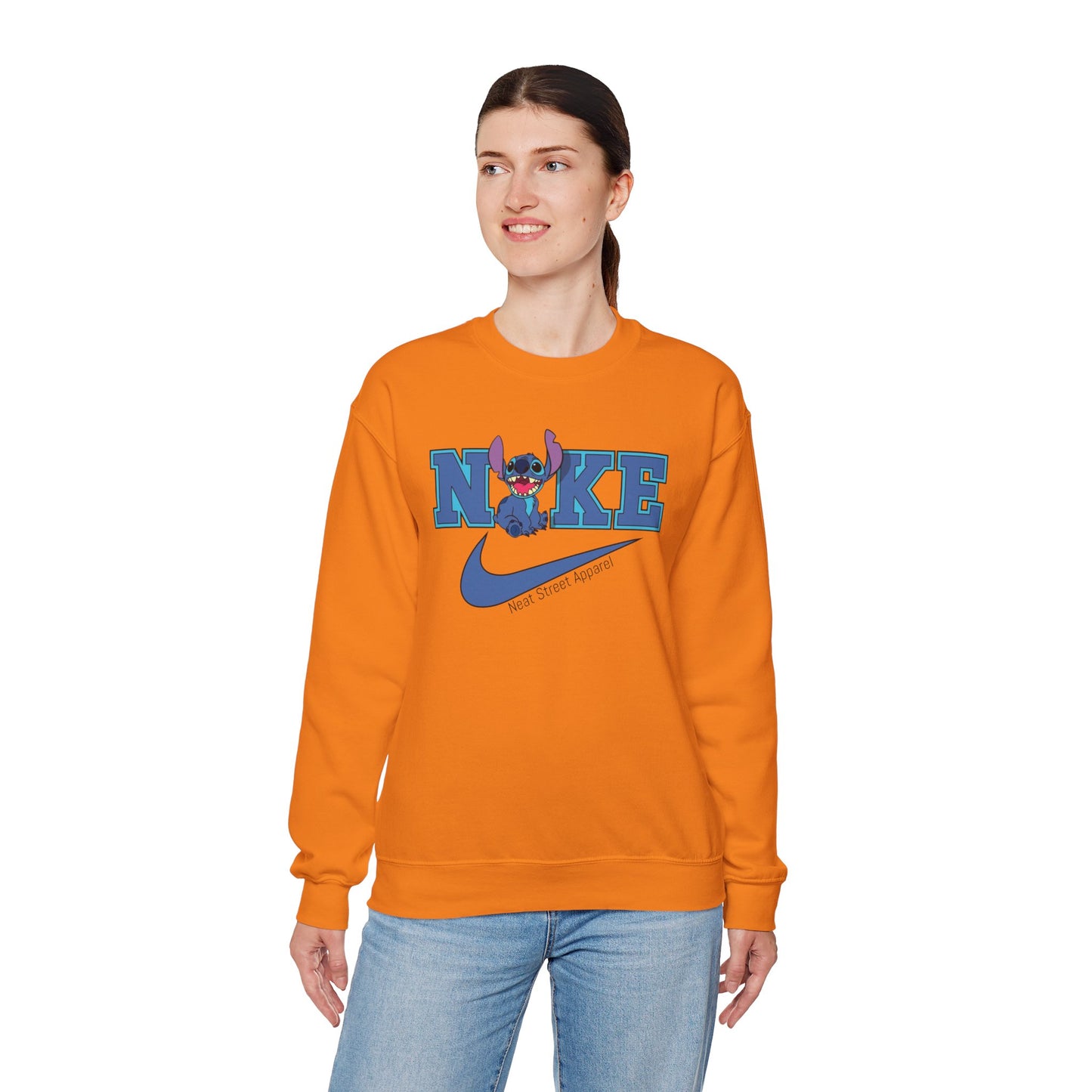 Stitch Design Crewneck Sweatshirt