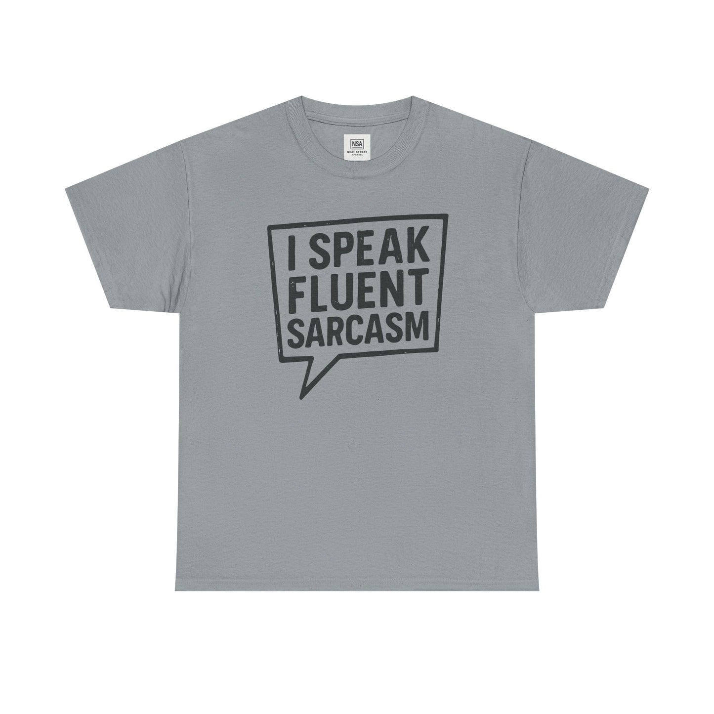 Fluent Sarcasm Humor Tee Unisex Cotton T-Shirt