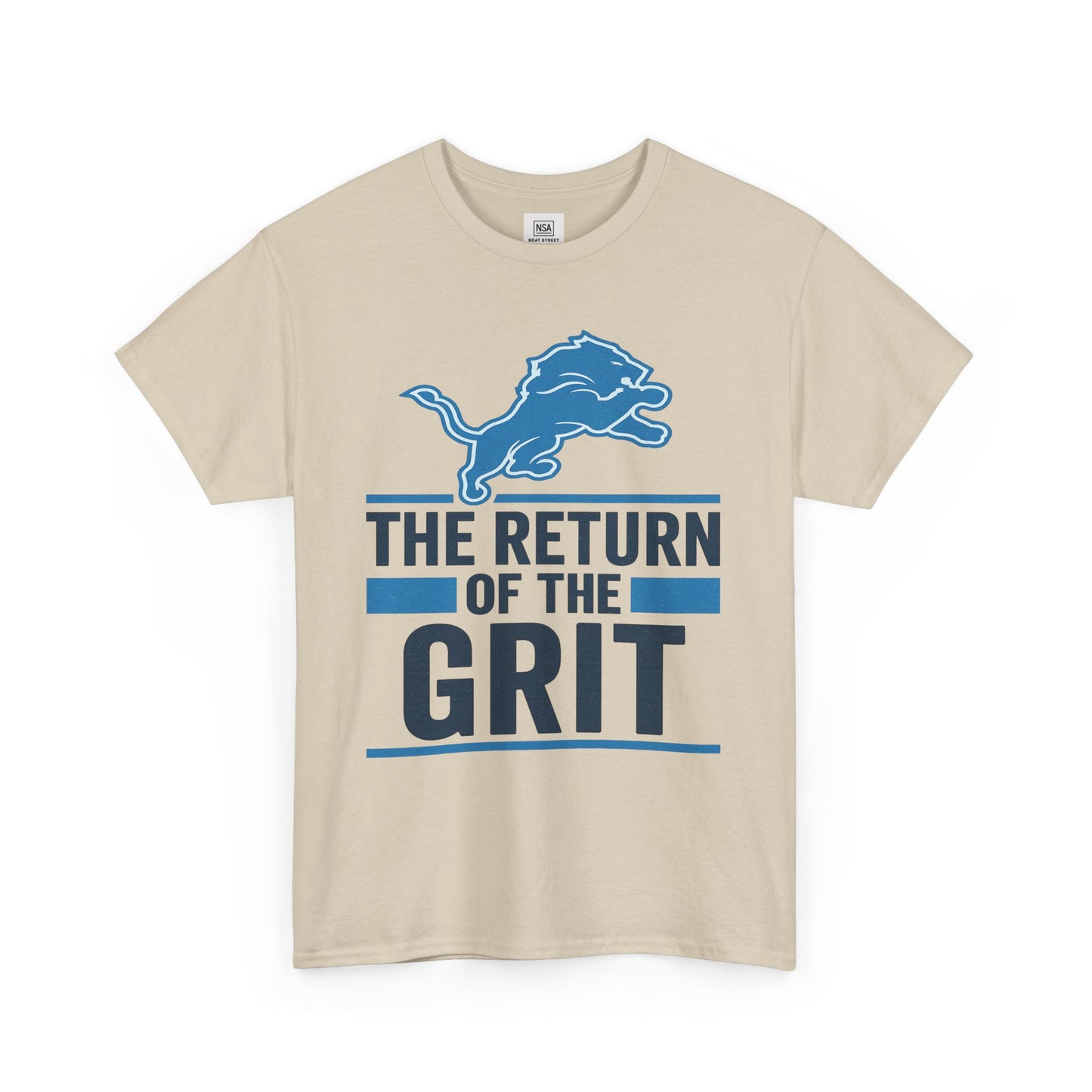 Unisex Heavy Cotton Tee - The Return of the Grit - Casual Fan Apparel