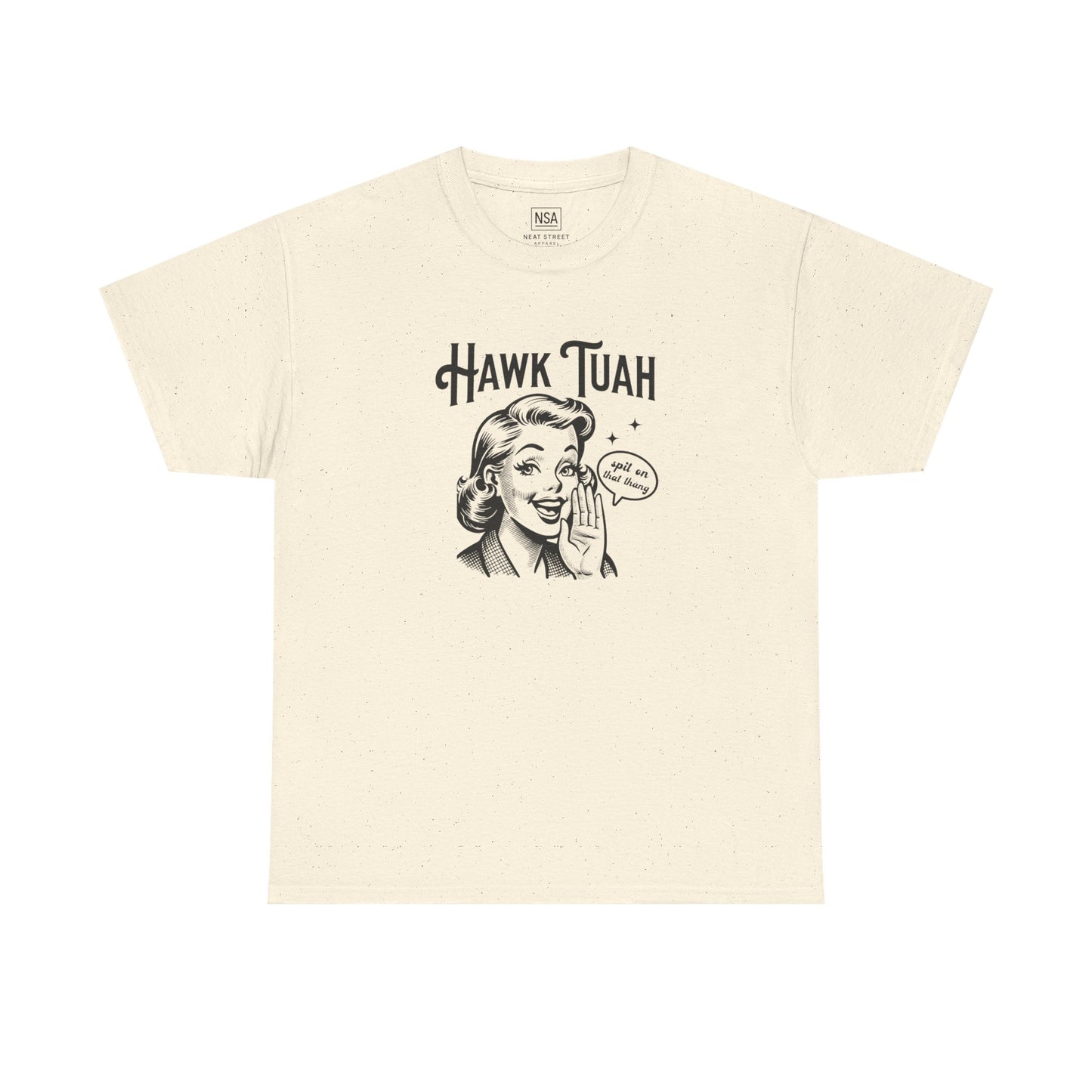 Hawk Tuah Funny Graphic Tee