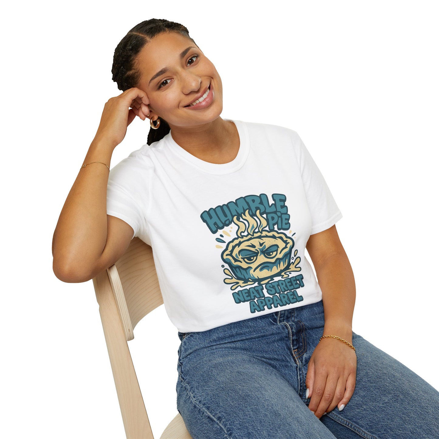 Humble Pie Graphic T-Shirt - Cool Unisex Softstyle Tee for Casual Vibes