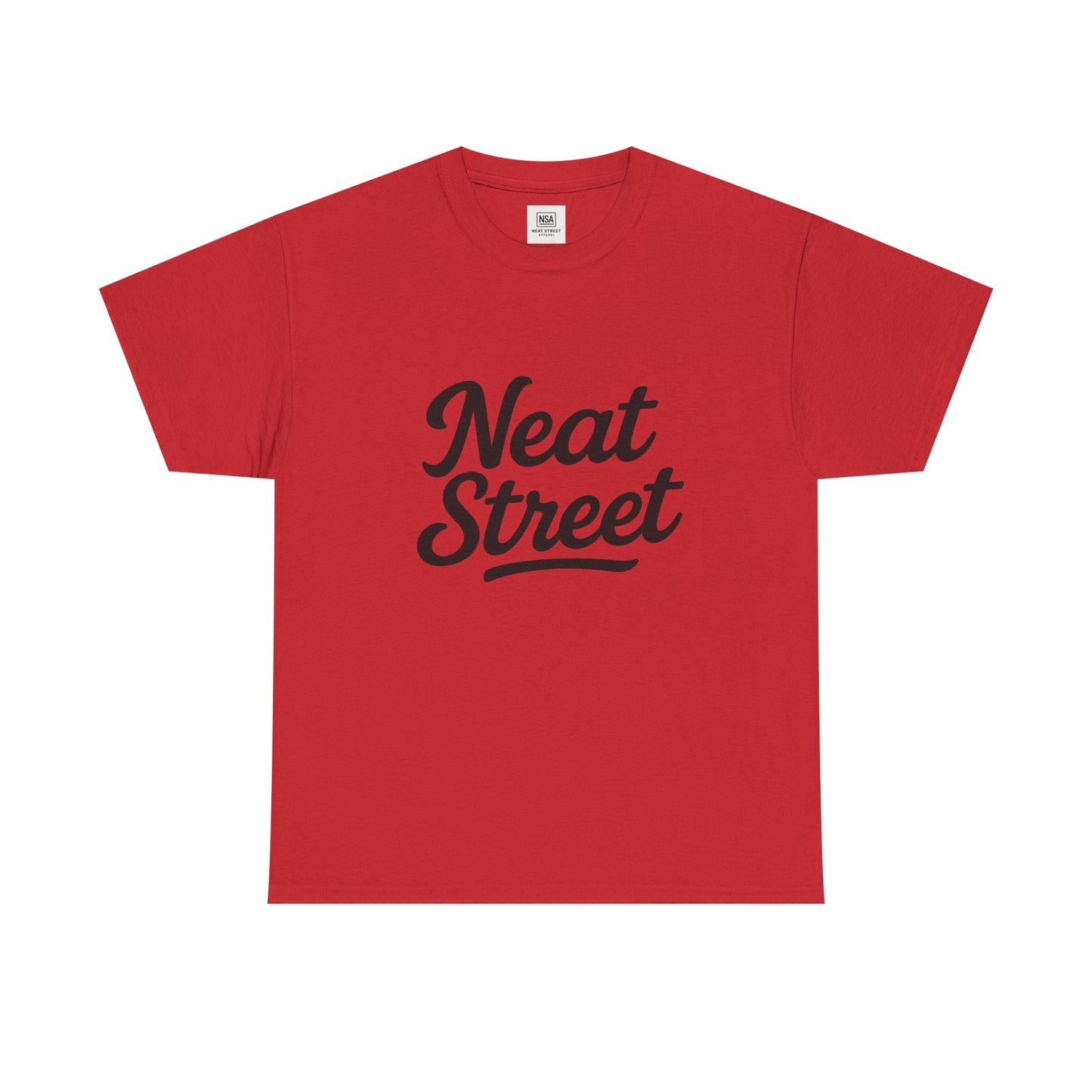 'Neat Street' Basic Tee (Black letters)