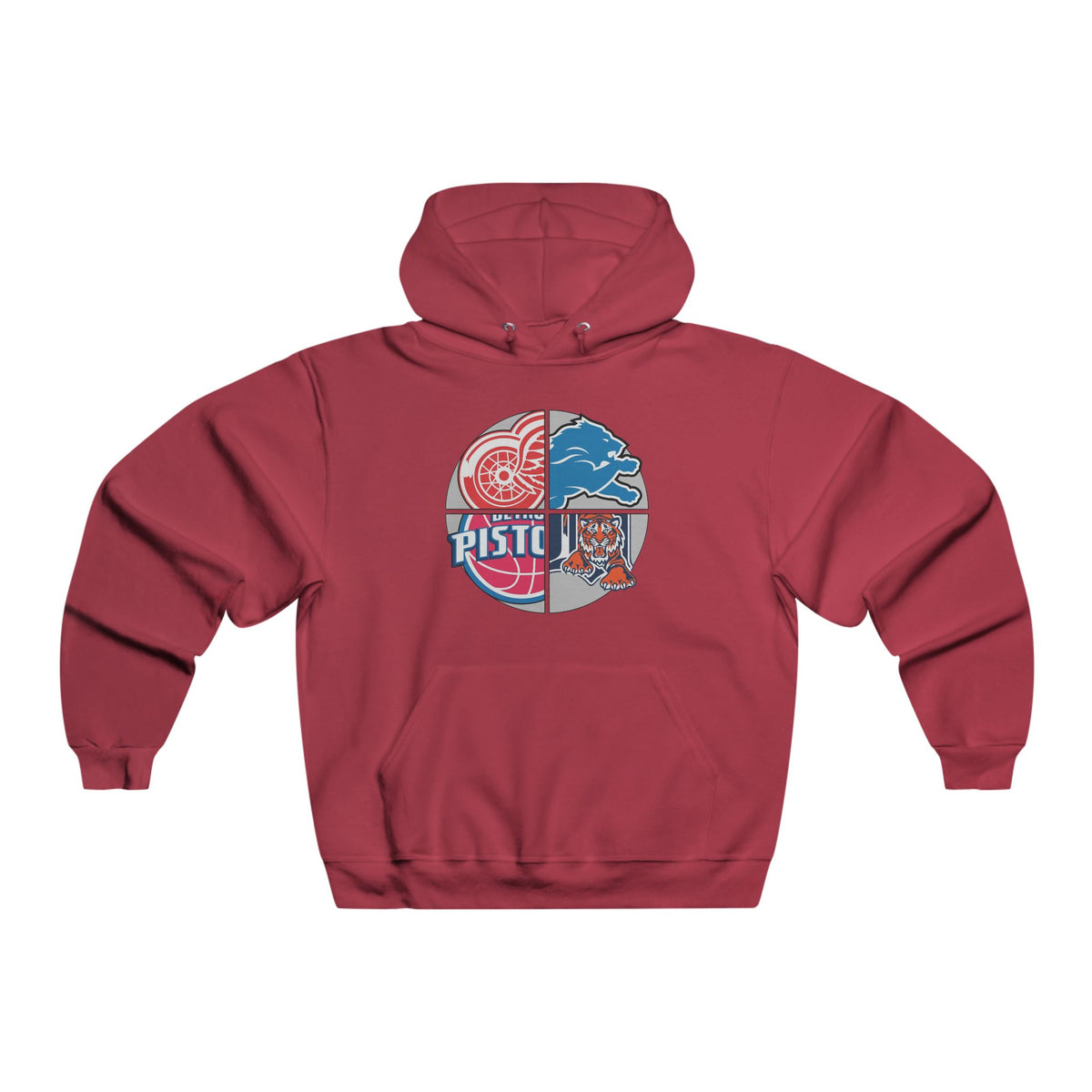 Detroit Major Sports Hoodie - Pullover