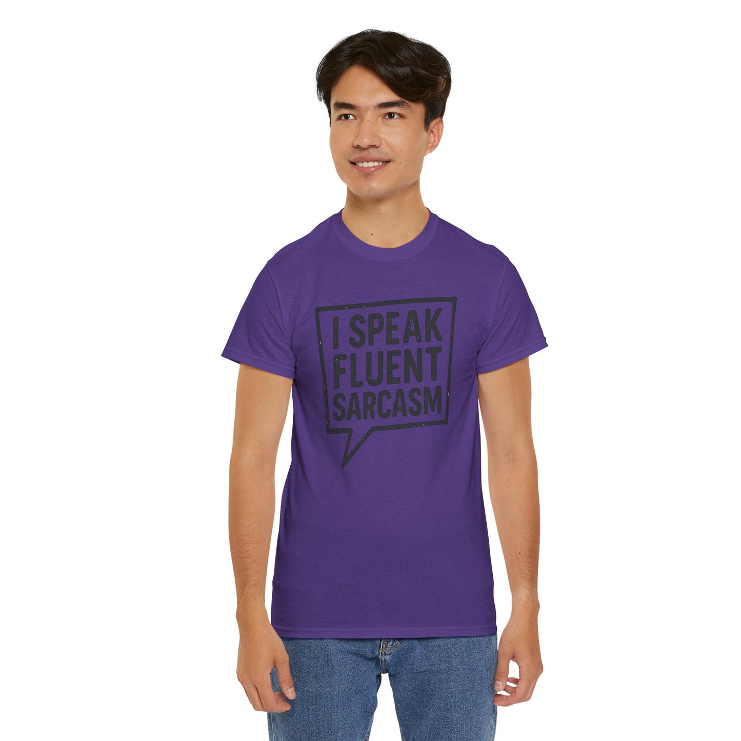 Fluent Sarcasm Humor Tee Unisex Cotton T-Shirt