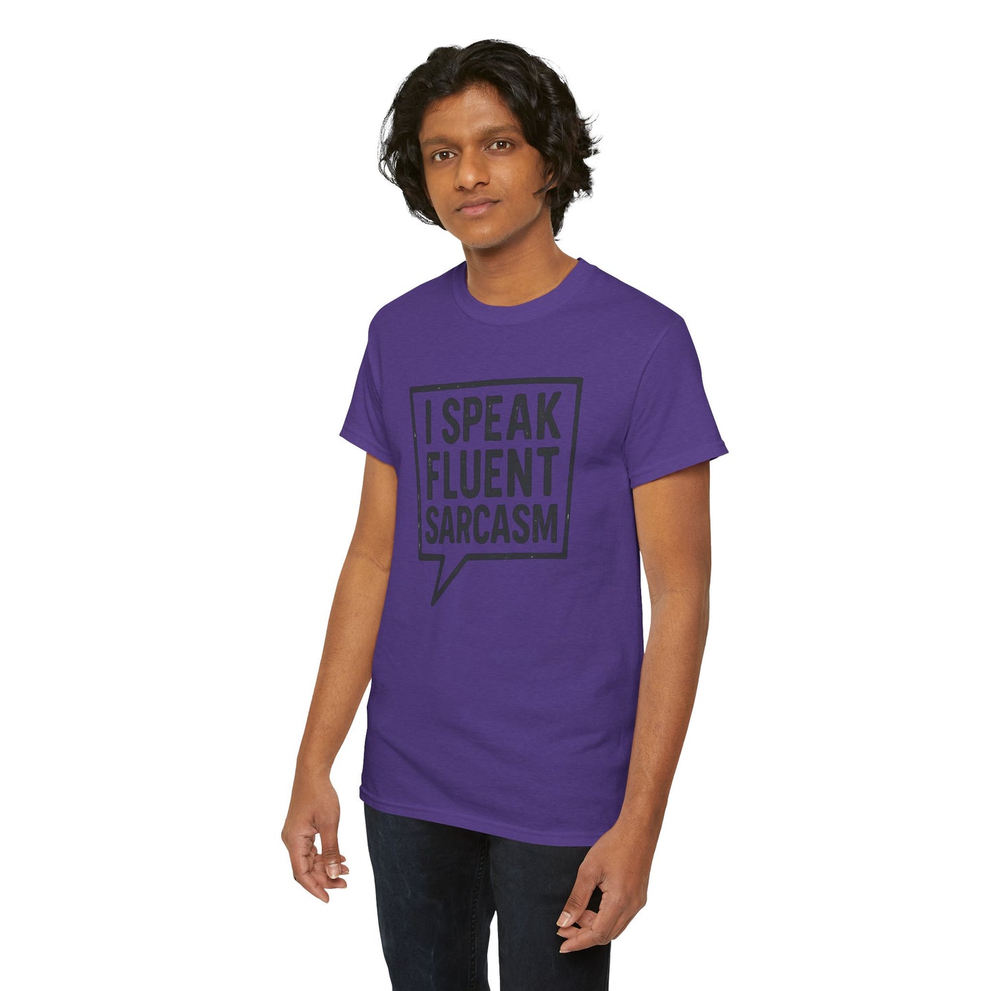 Fluent Sarcasm Humor Tee Unisex Cotton T-Shirt