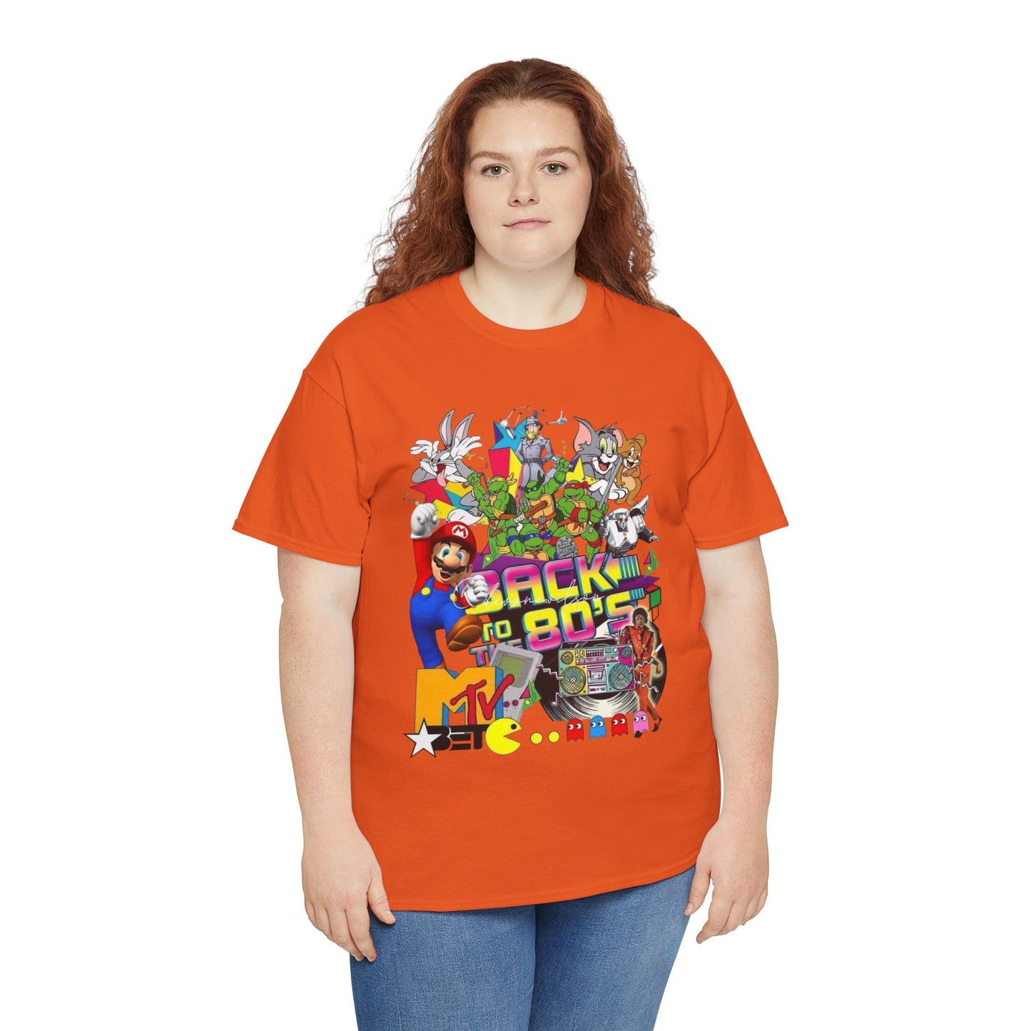 Retro 80s Unisex Heavy Cotton Tee