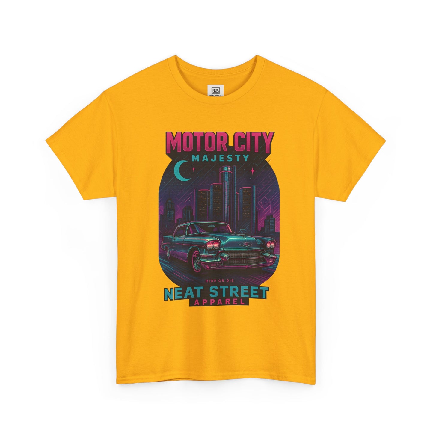 Motor City Majesty Unisex Heavy Cotton Tee