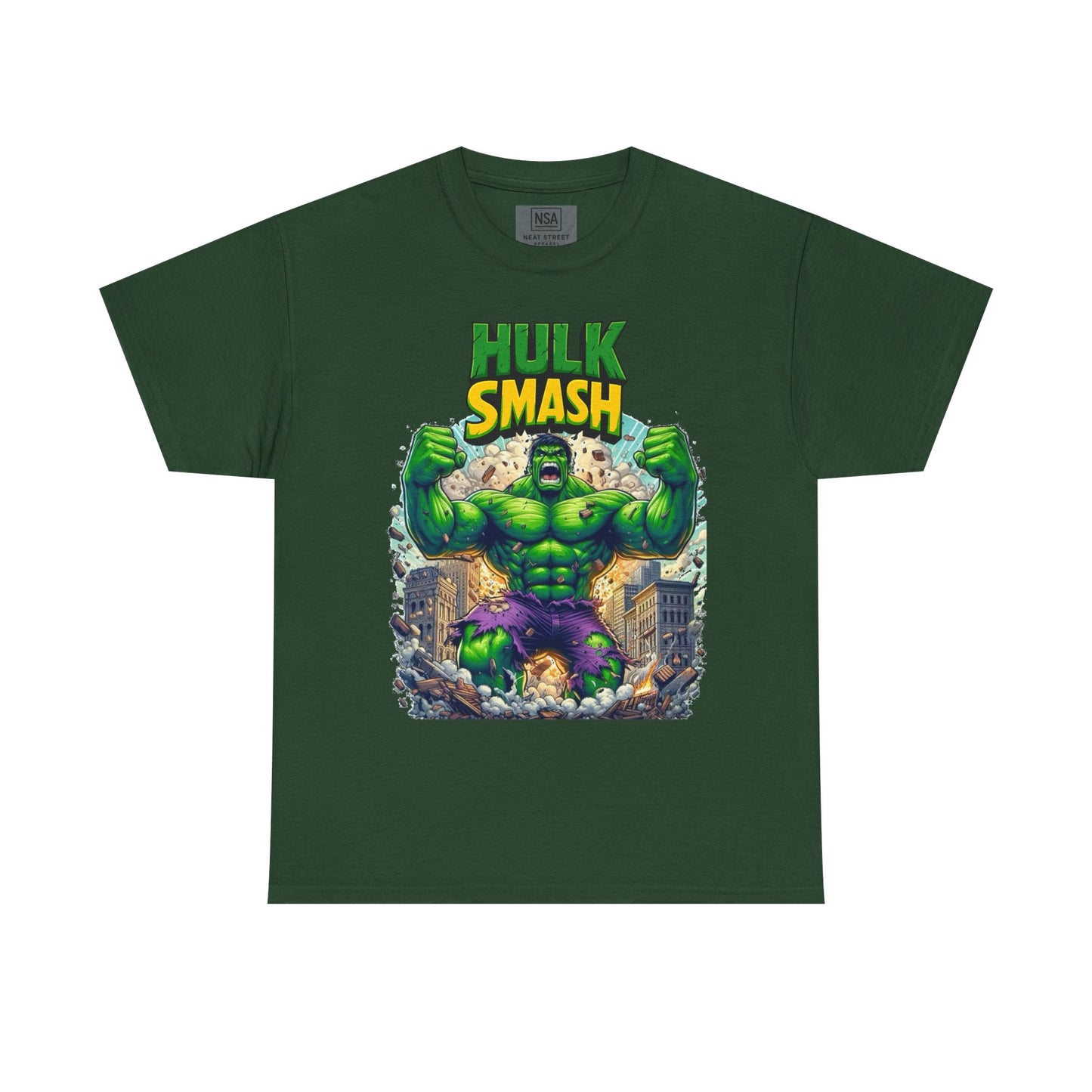 Smash Unisex Heavy Cotton Tee | Fun Graphic Shirt