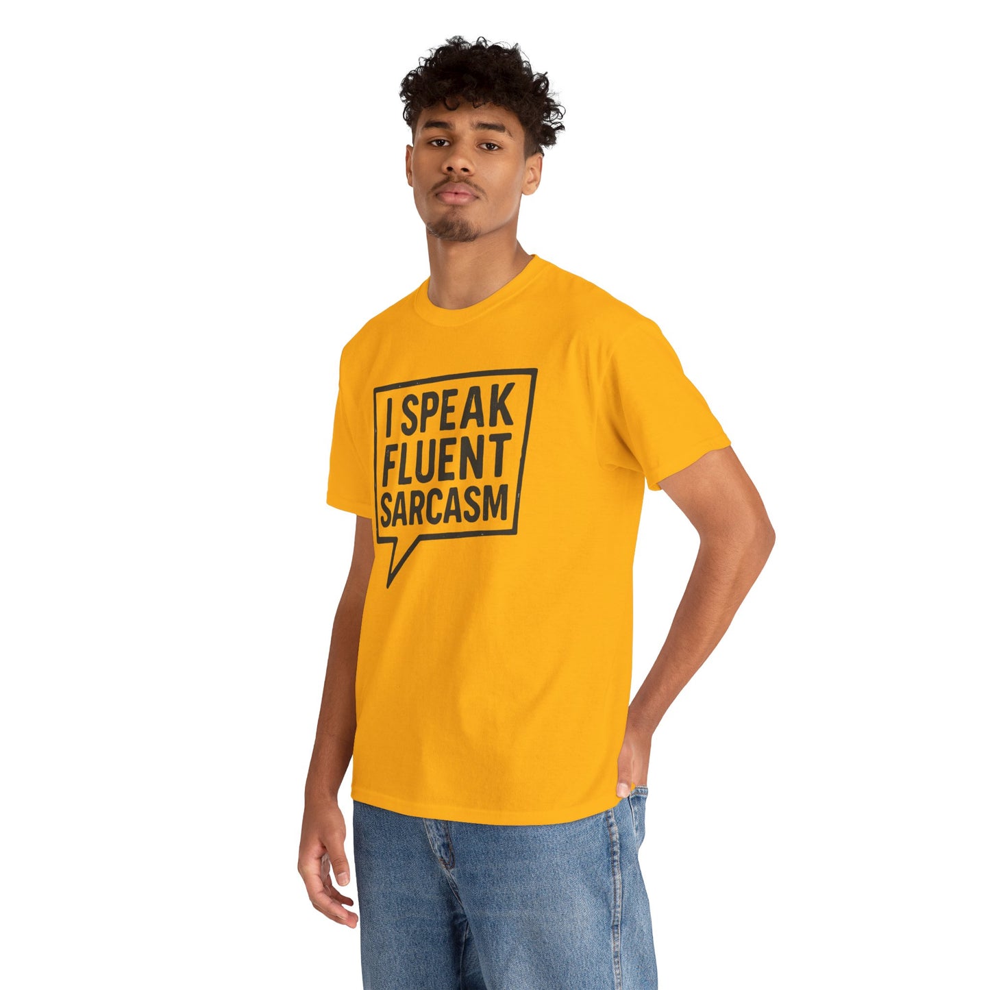 Fluent Sarcasm Humor Tee Unisex Cotton T-Shirt