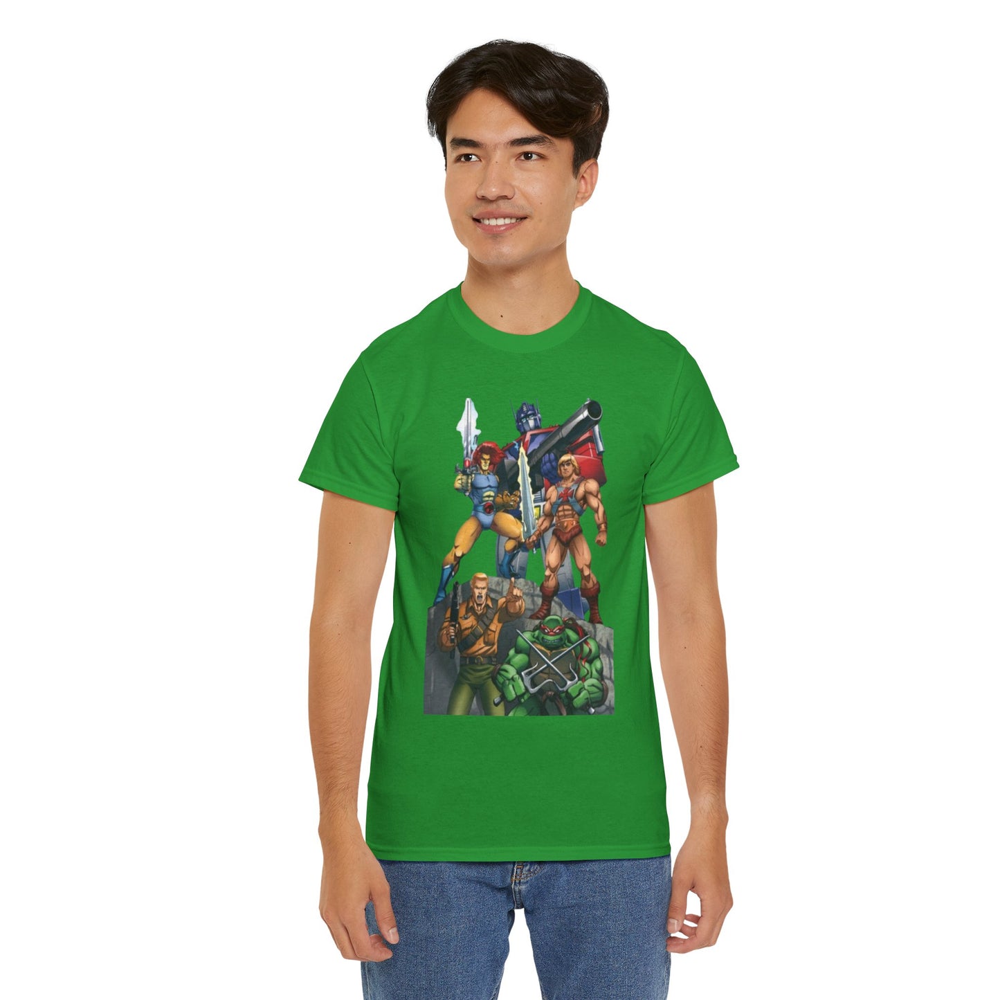 Retro 80s Action Heroes Unisex Tee
