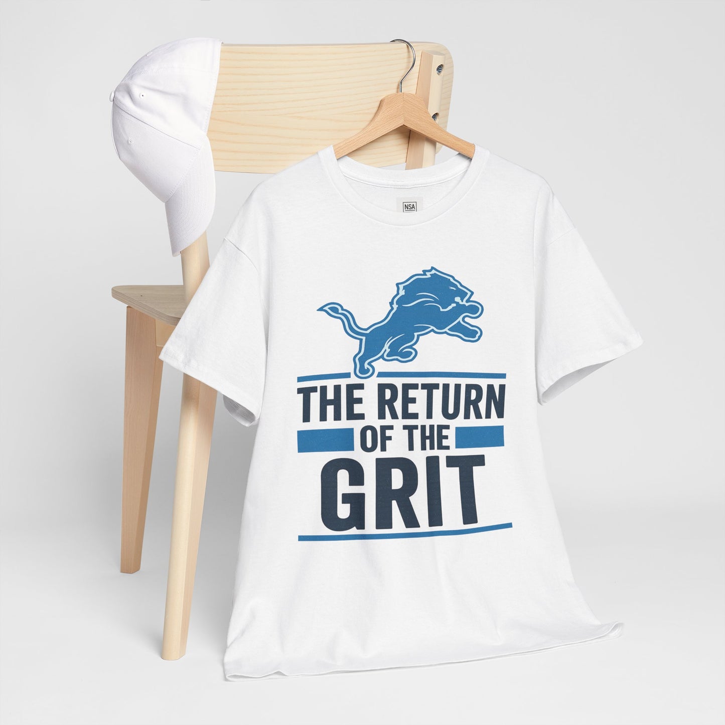 Unisex Heavy Cotton Tee - The Return of the Grit - Casual Fan Apparel