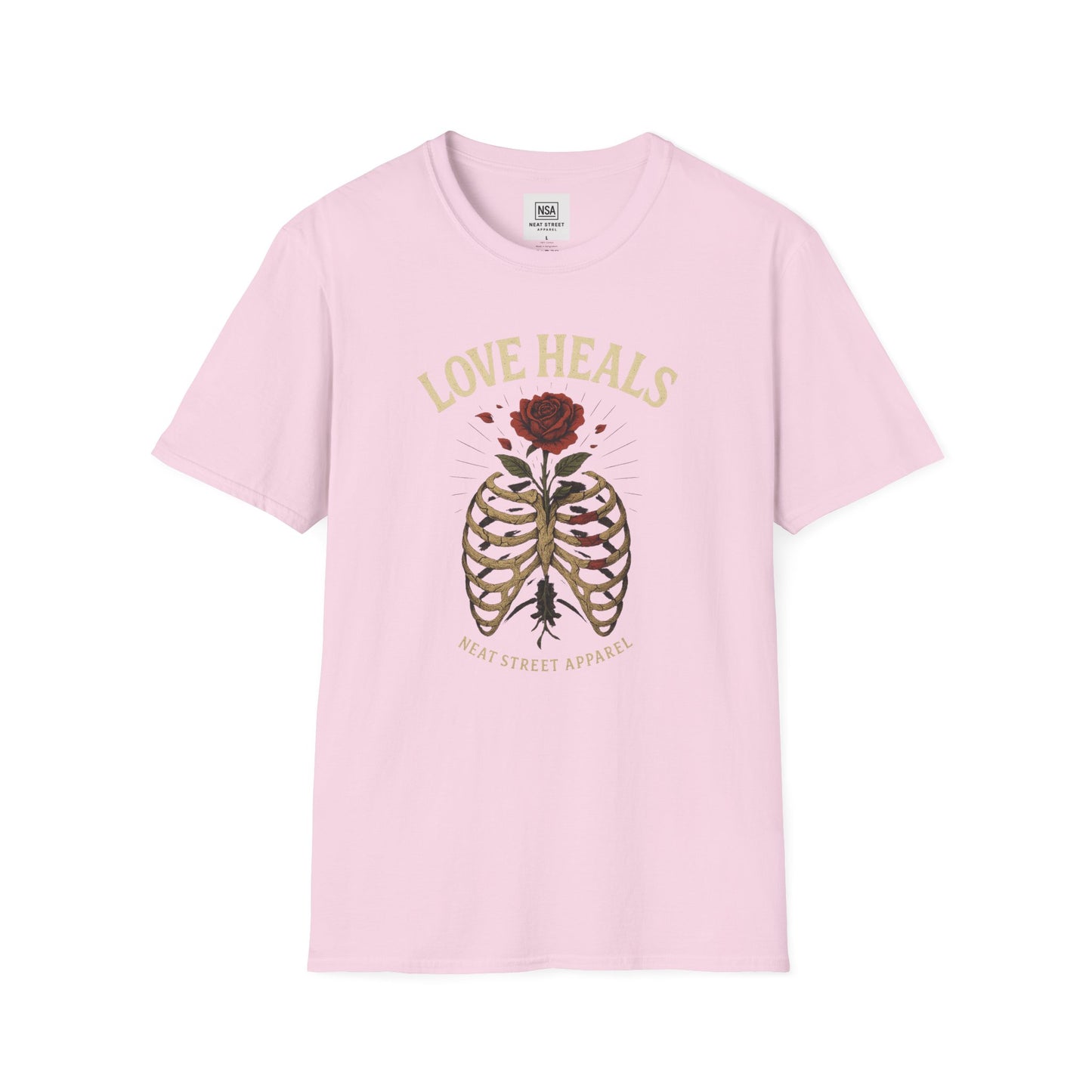 Love Heals Unisex Softstyle T-Shirt
