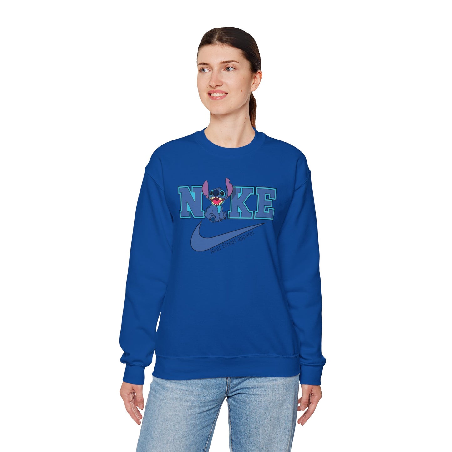 Stitch Design Crewneck Sweatshirt