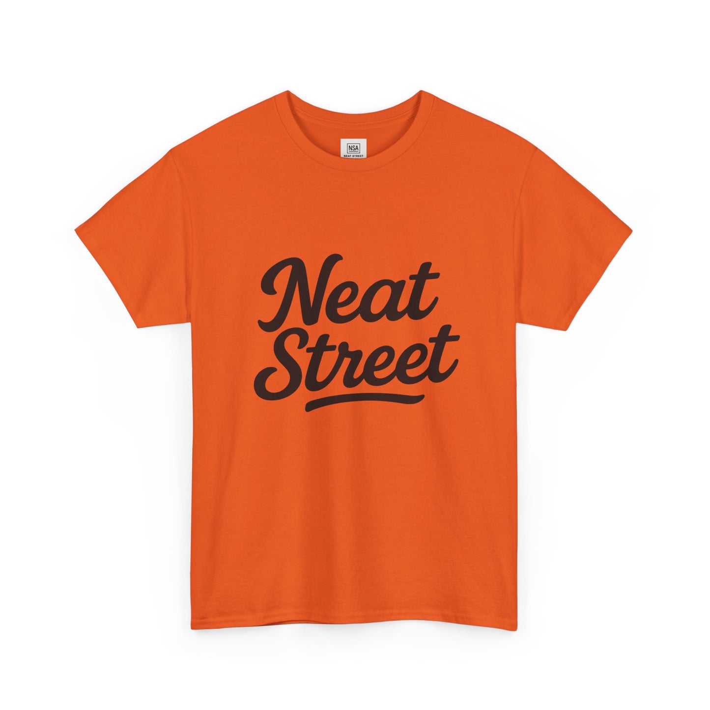 'Neat Street' Basic Tee (Black letters)