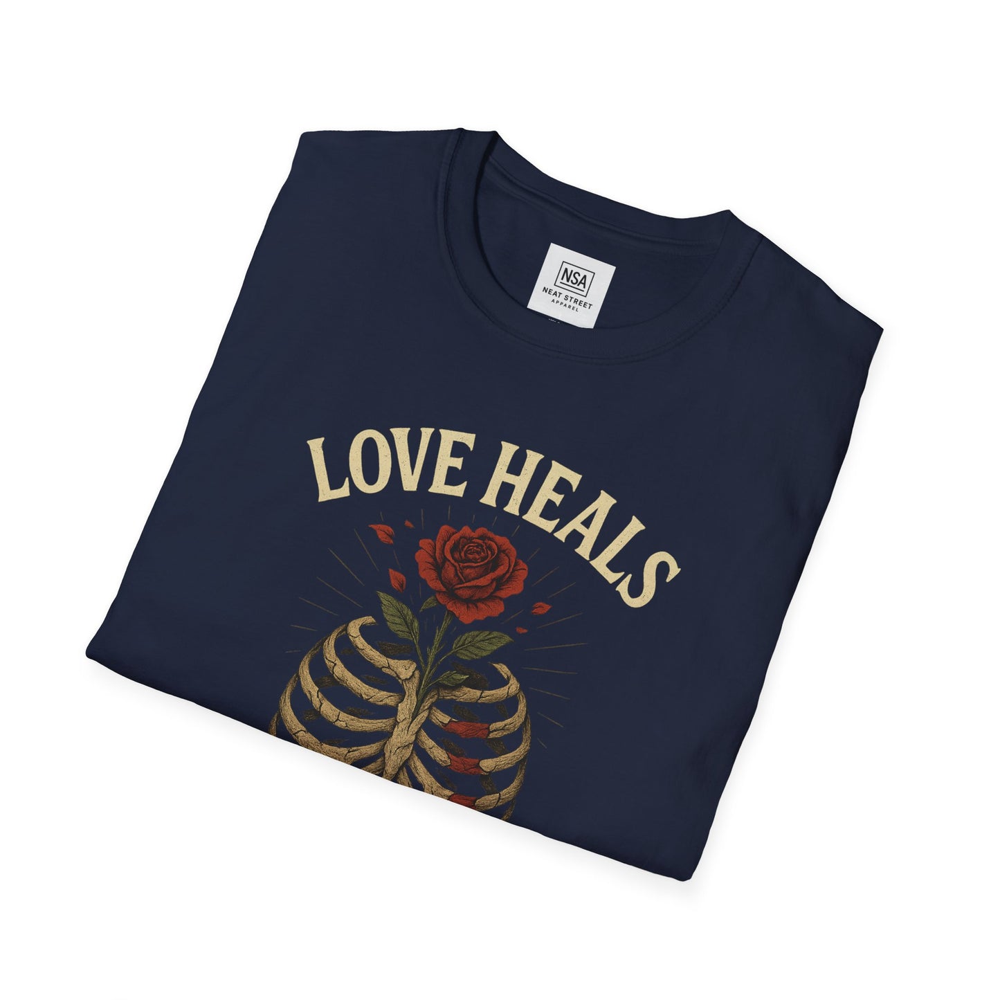 Love Heals Unisex Softstyle T-Shirt