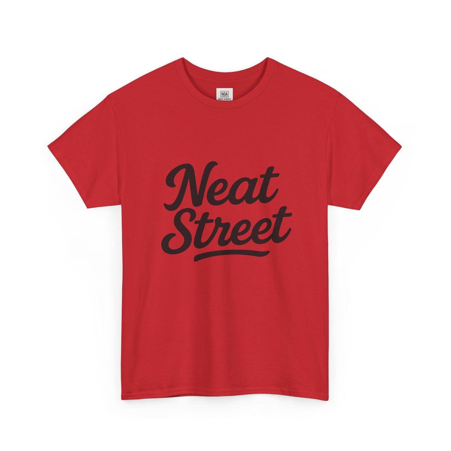 'Neat Street' Basic Tee (Black letters)