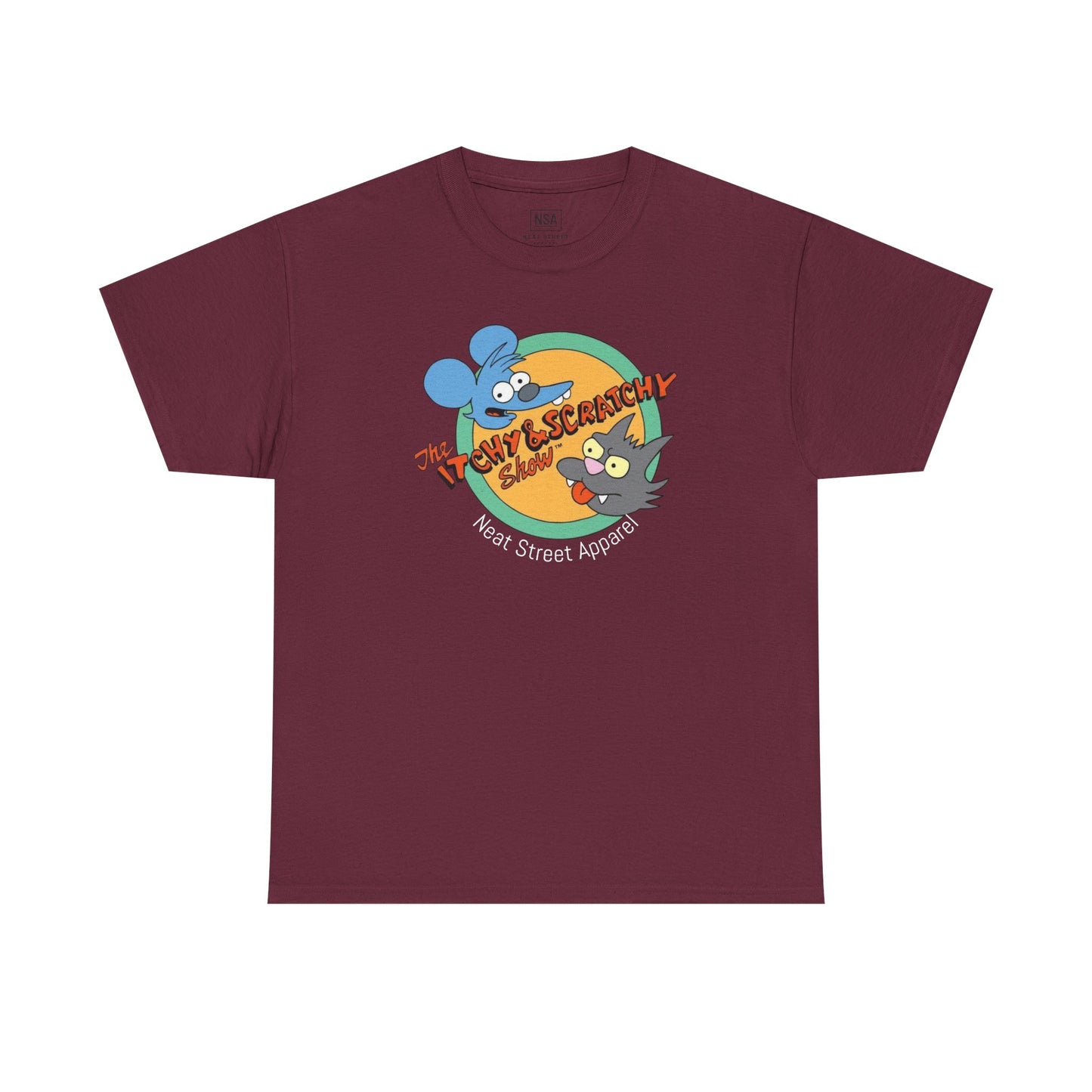 Vintage Itchy & Scratchy Unisex Tee
