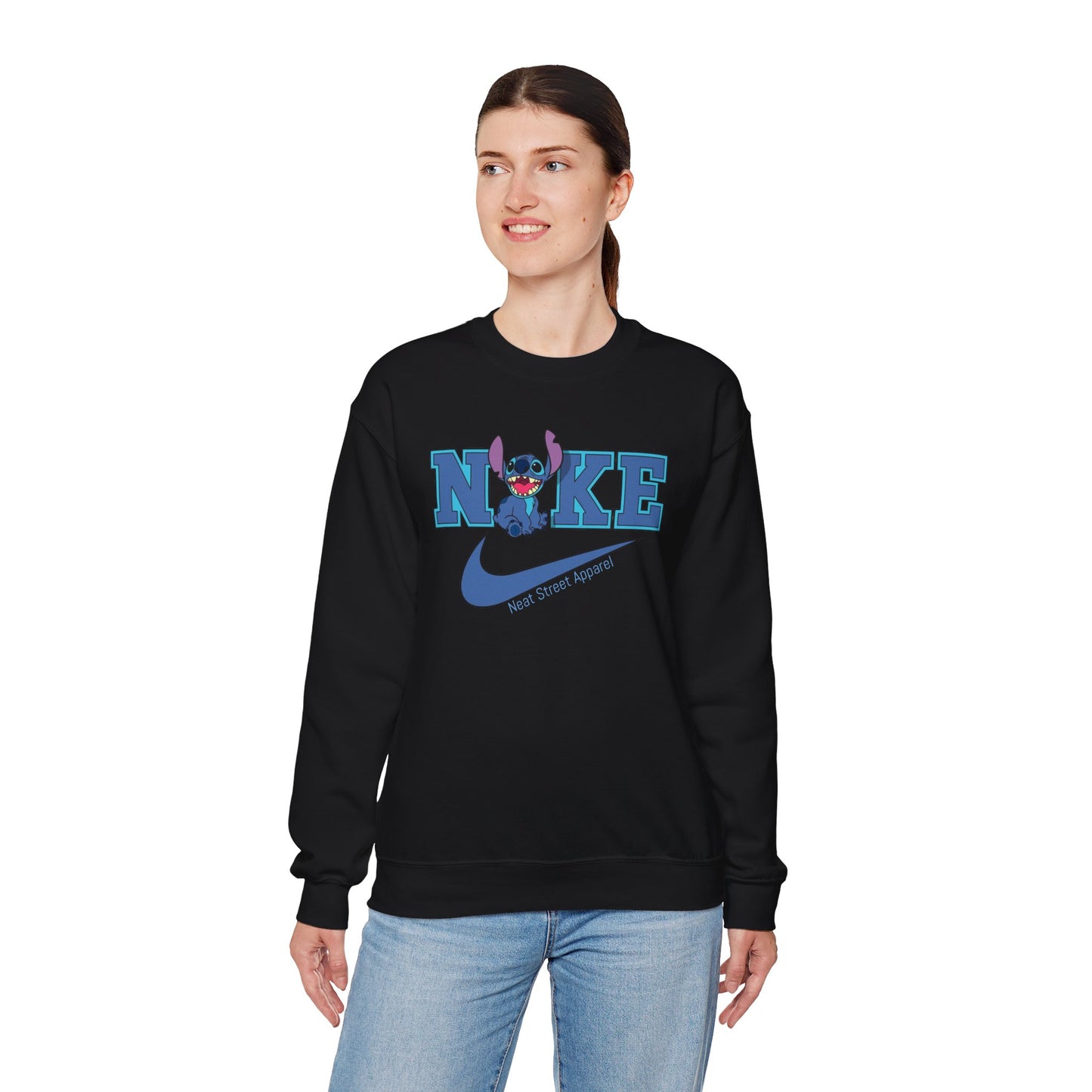 Stitch Design Crewneck Sweatshirt