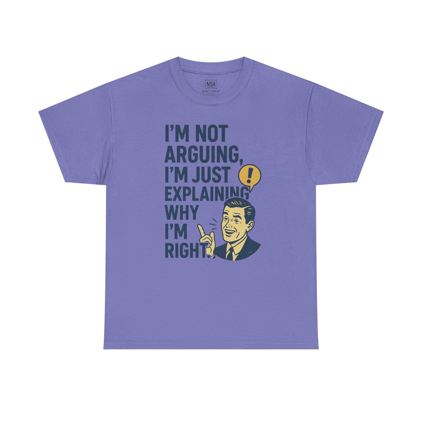 Unisex Humorous Explanation Tee, Funny T-Shirt