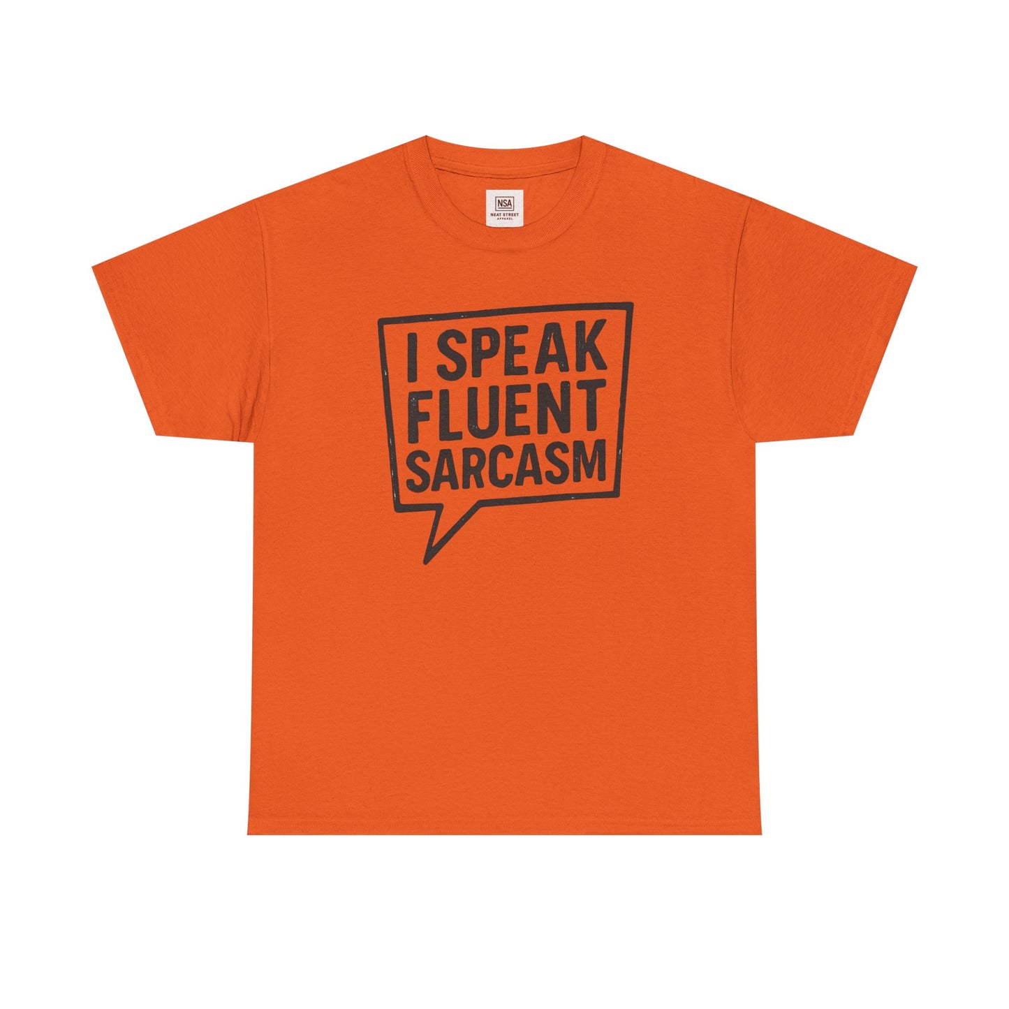 Fluent Sarcasm Humor Tee Unisex Cotton T-Shirt