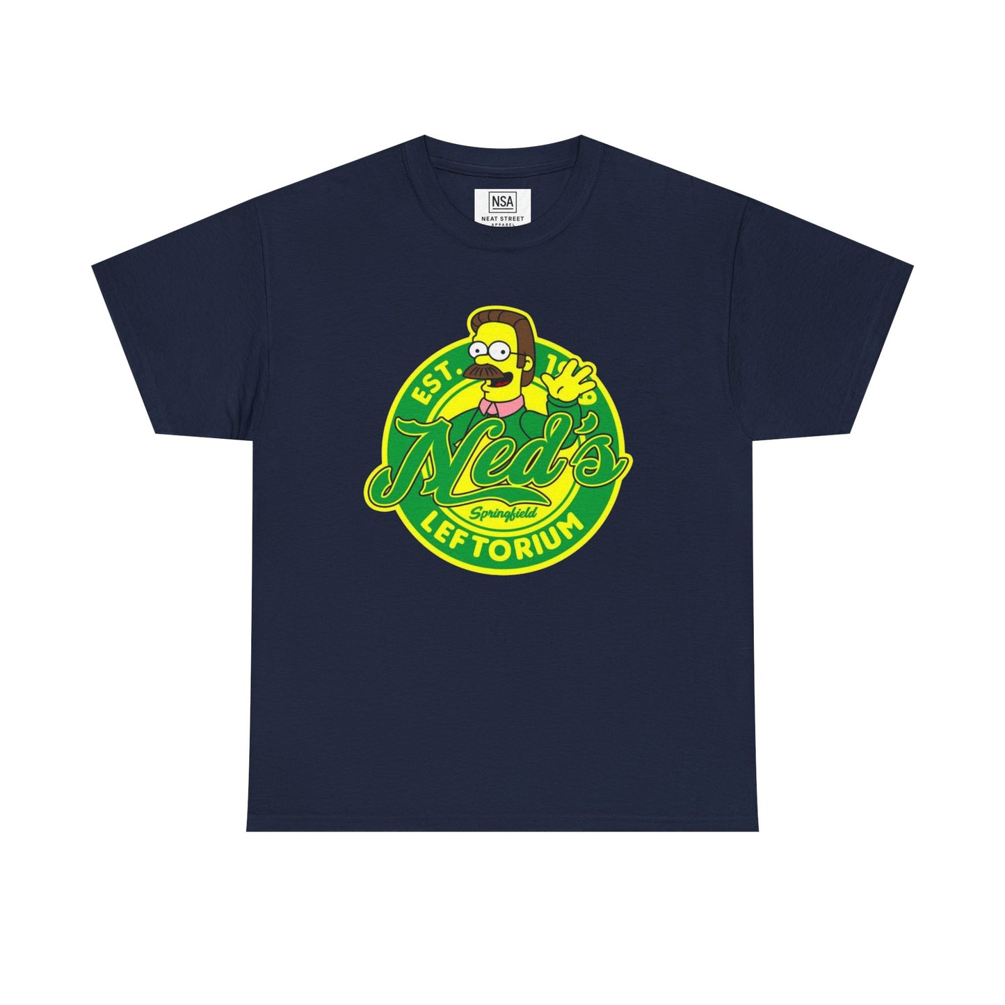 Ned's Leftorium Unisex Heavy Cotton Tee