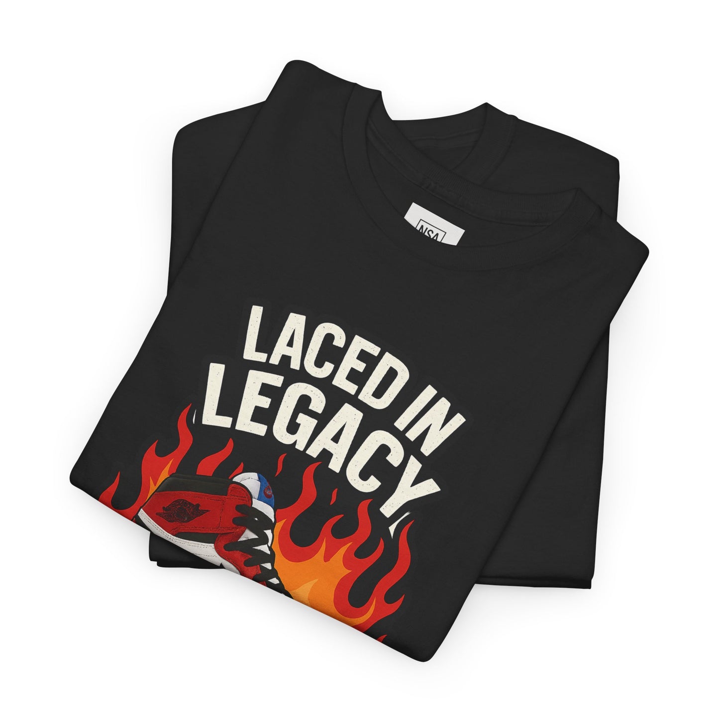 Laced in Legacy Unisex Heavy Cotton Tee